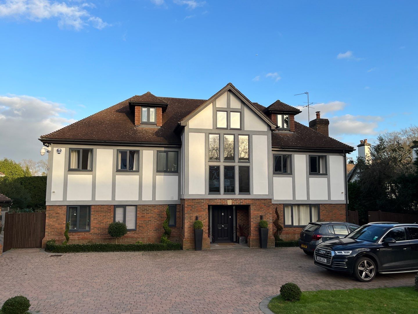 Roof and Driveway Clean using Mosmatic FSC and Biocide by Ges Exterior Cleaning ltd
