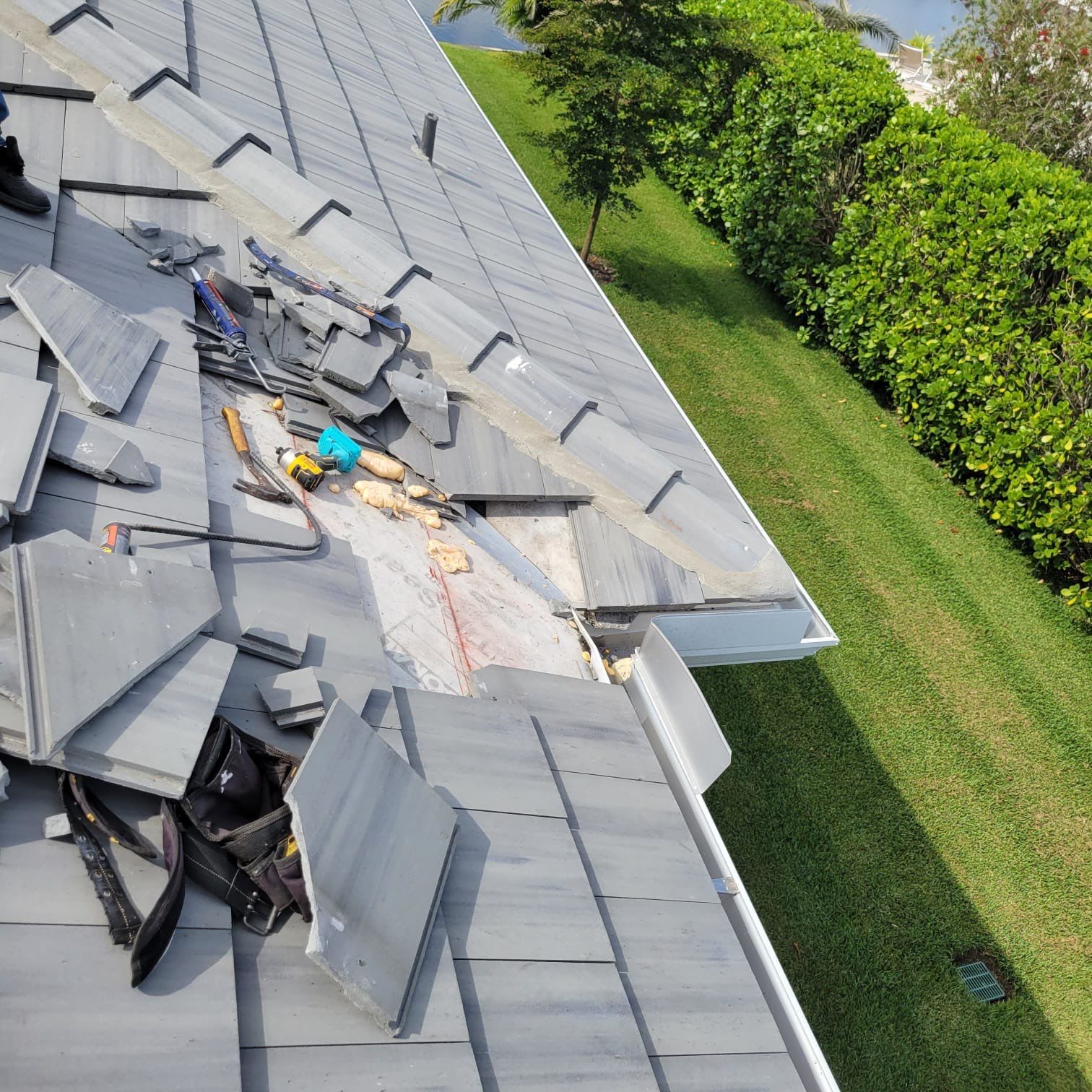 Tile Roof Repair in SW Cape Coral by Four Peaks Roofing