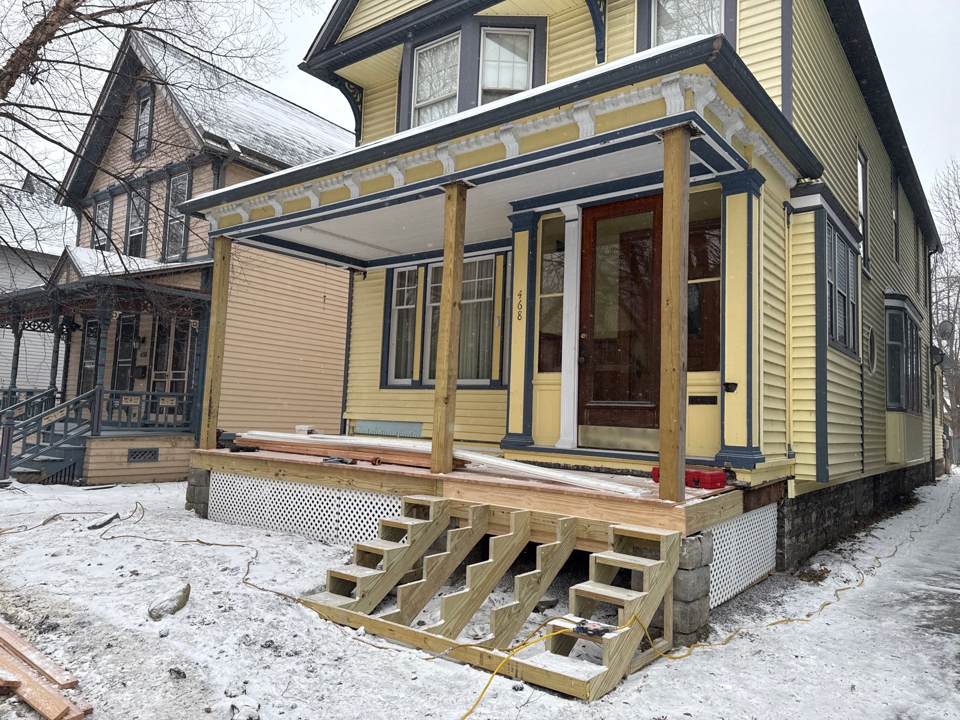 Porch by Ivy Lea Construction