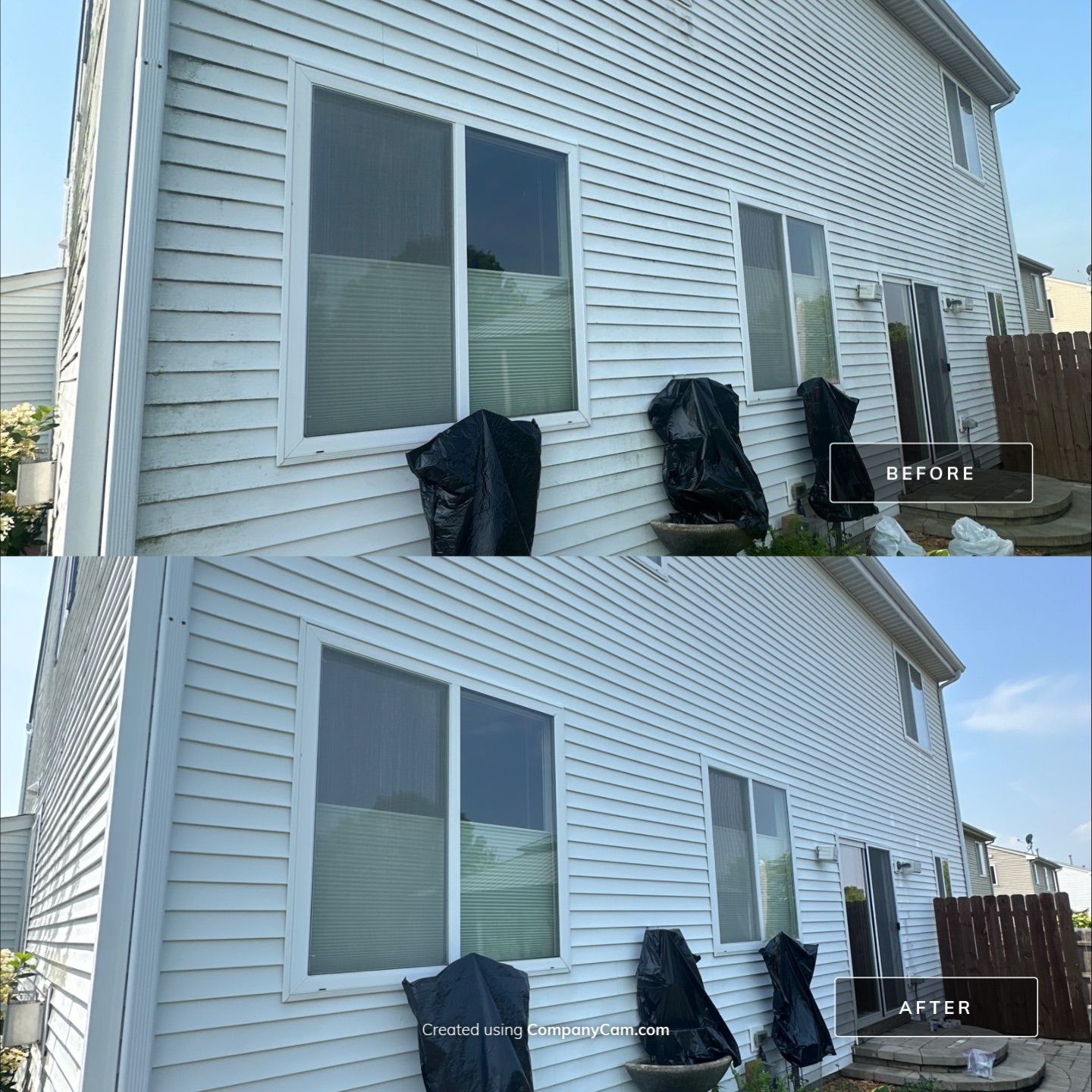 Project in Beach Park by Simmons Power & Soft Washing