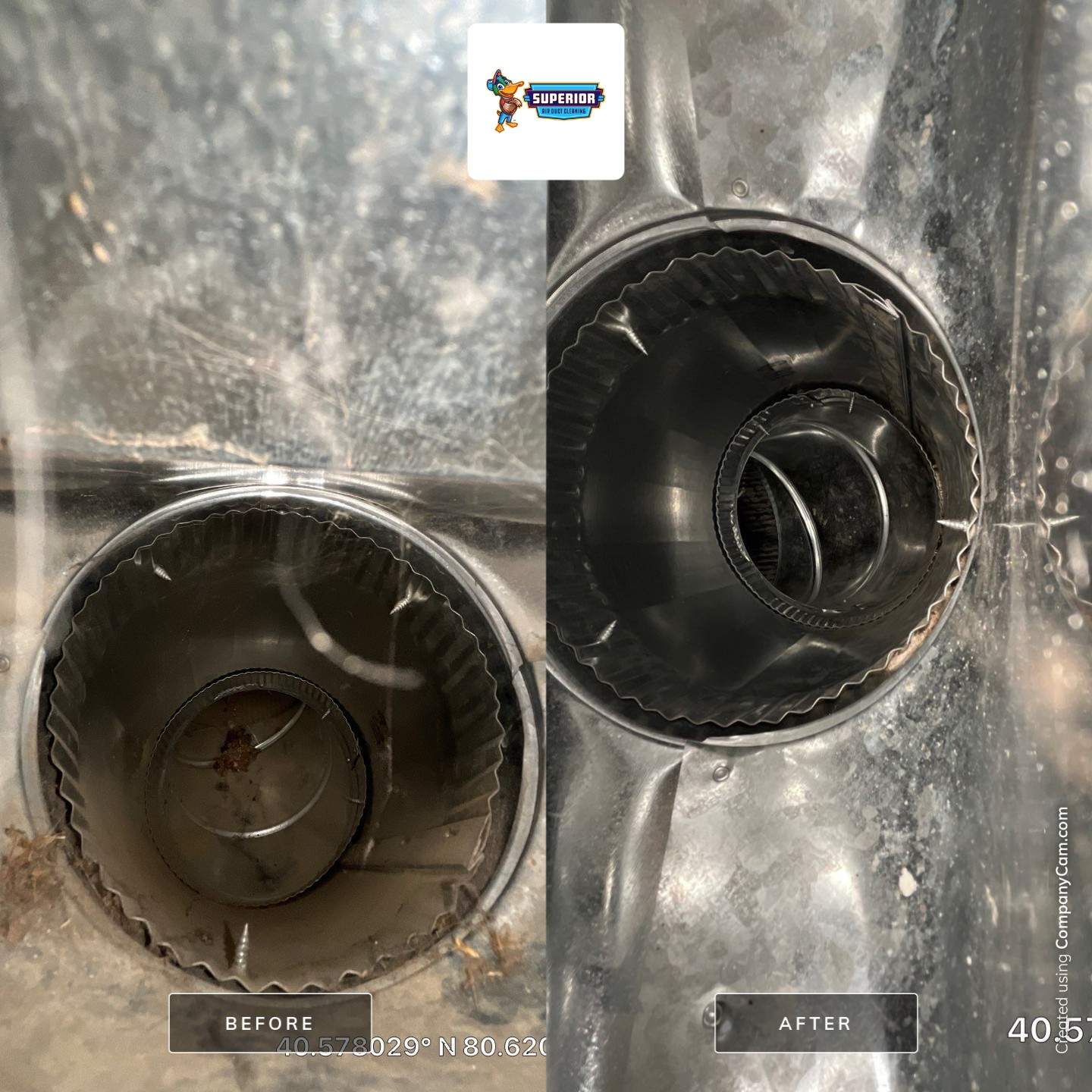 Air Duct Cleaning With a Vacuum Truck in New Cumberland, WV by Superior Air Duct Cleaning