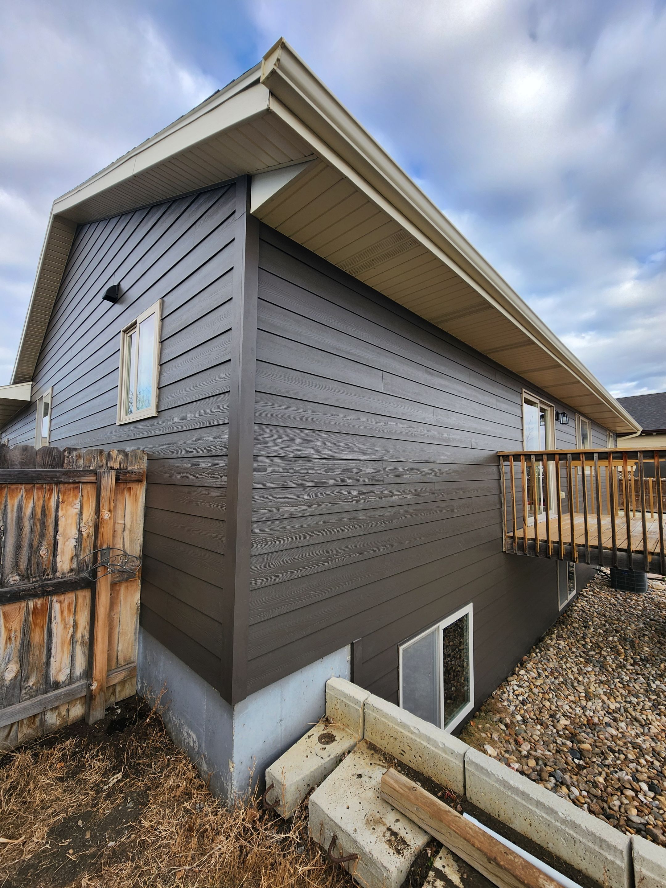 James Hardie Rich Expresso Siding Install by Weather-Tite Exteriors LLC