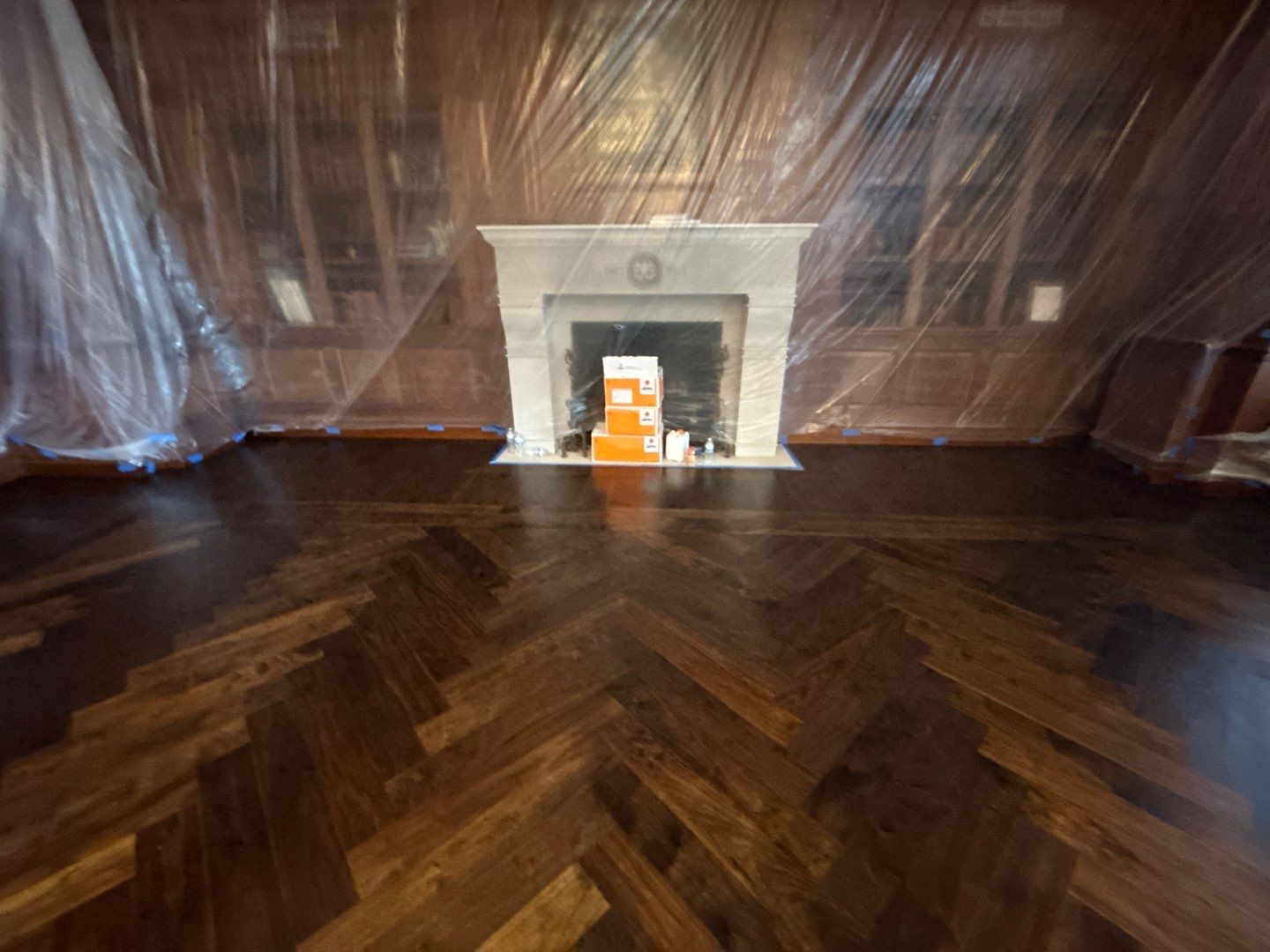 Patriotic Boys' School Refinish  by Footprints Floors of Nashville