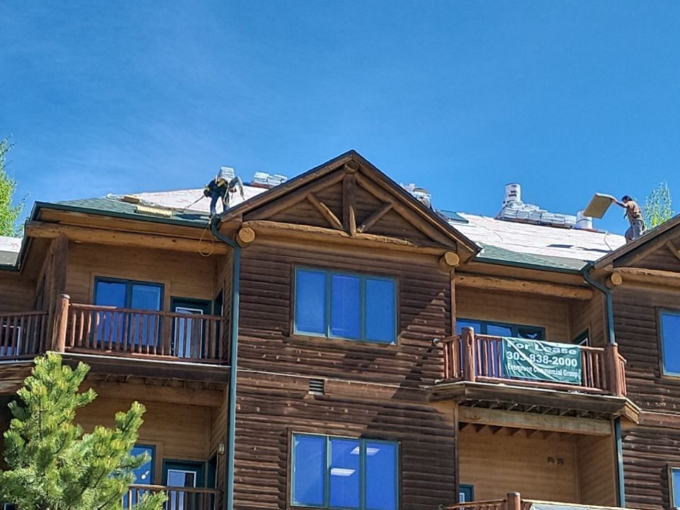 Commercial Roofing Installation using CERTAINTEED NORTHGATE CLIMATE FLEX HD-- HUNTER GREEN by A to Z Roofing