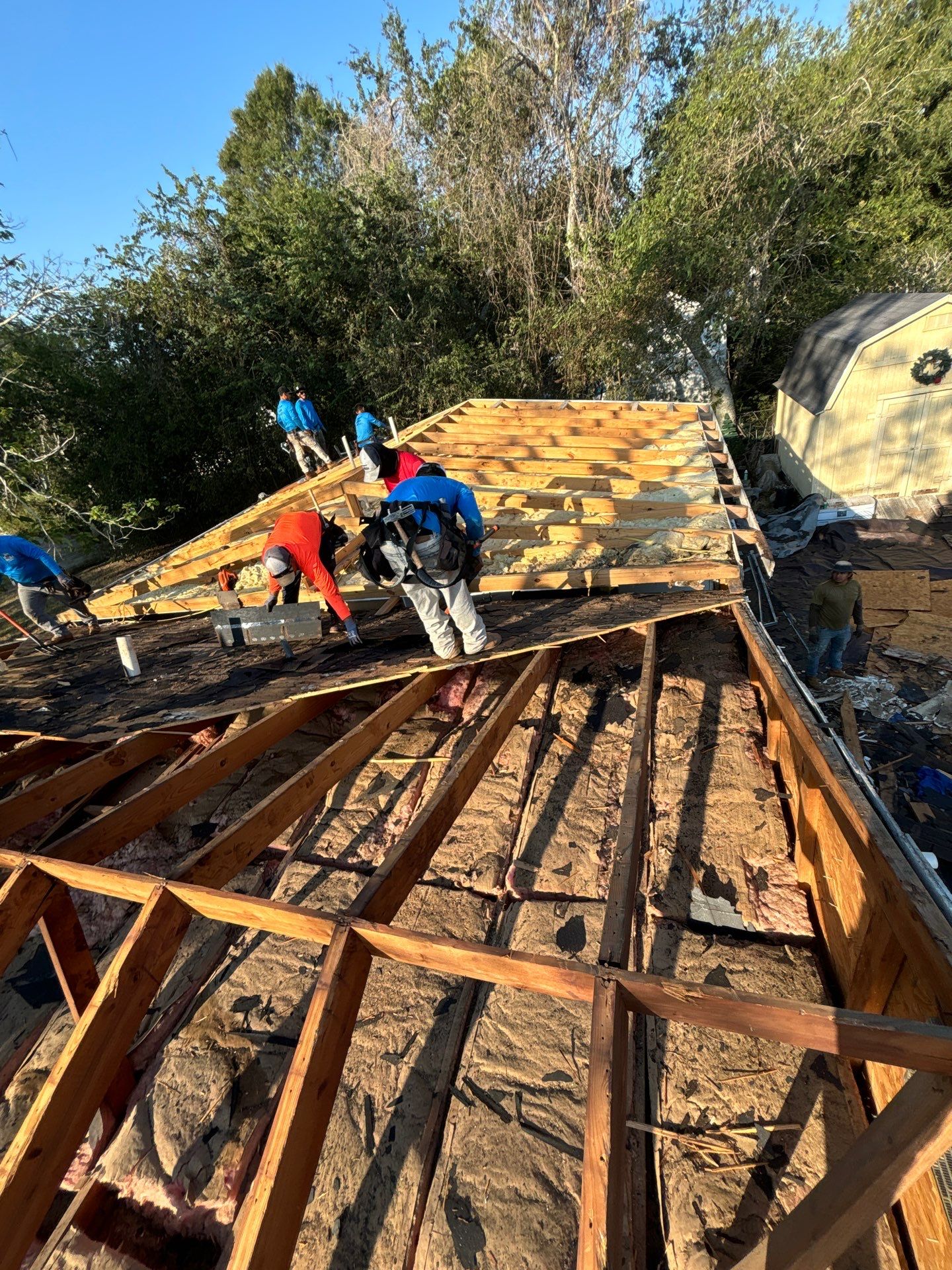 Residential Roofing Installation using Owen's Corning Duration (Lifetime) Shingles by Roof Repair Company