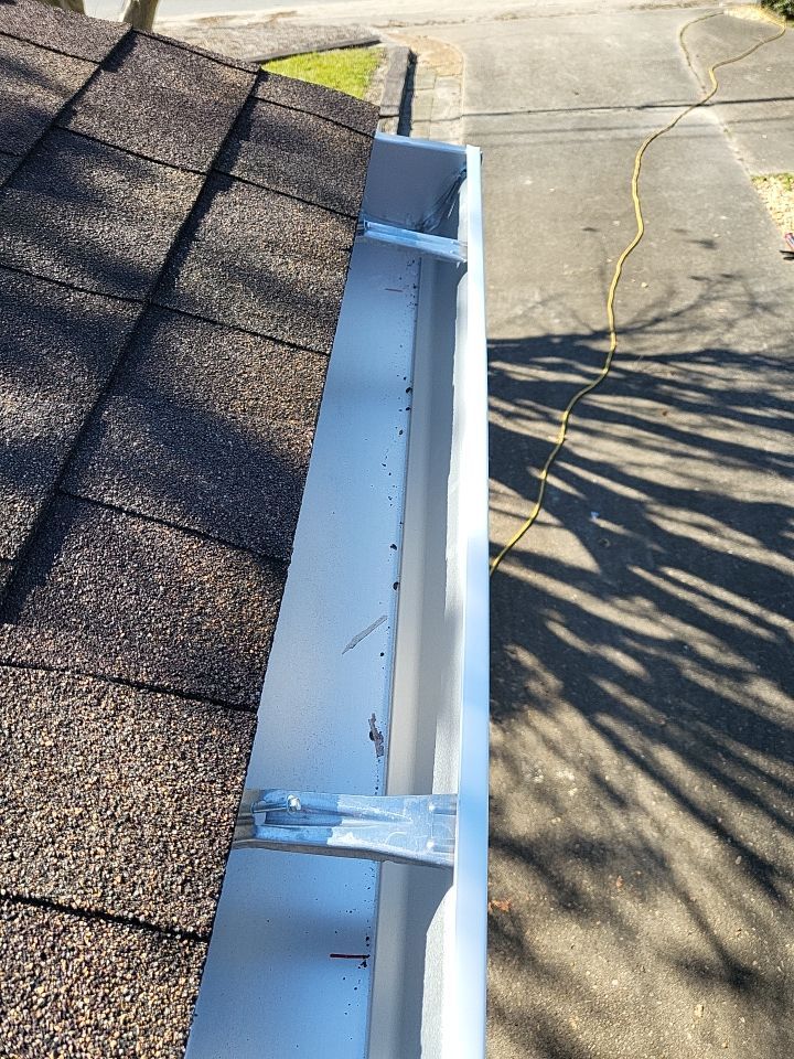 Gutter Installation using K-Style Gutters by Gutter Professors