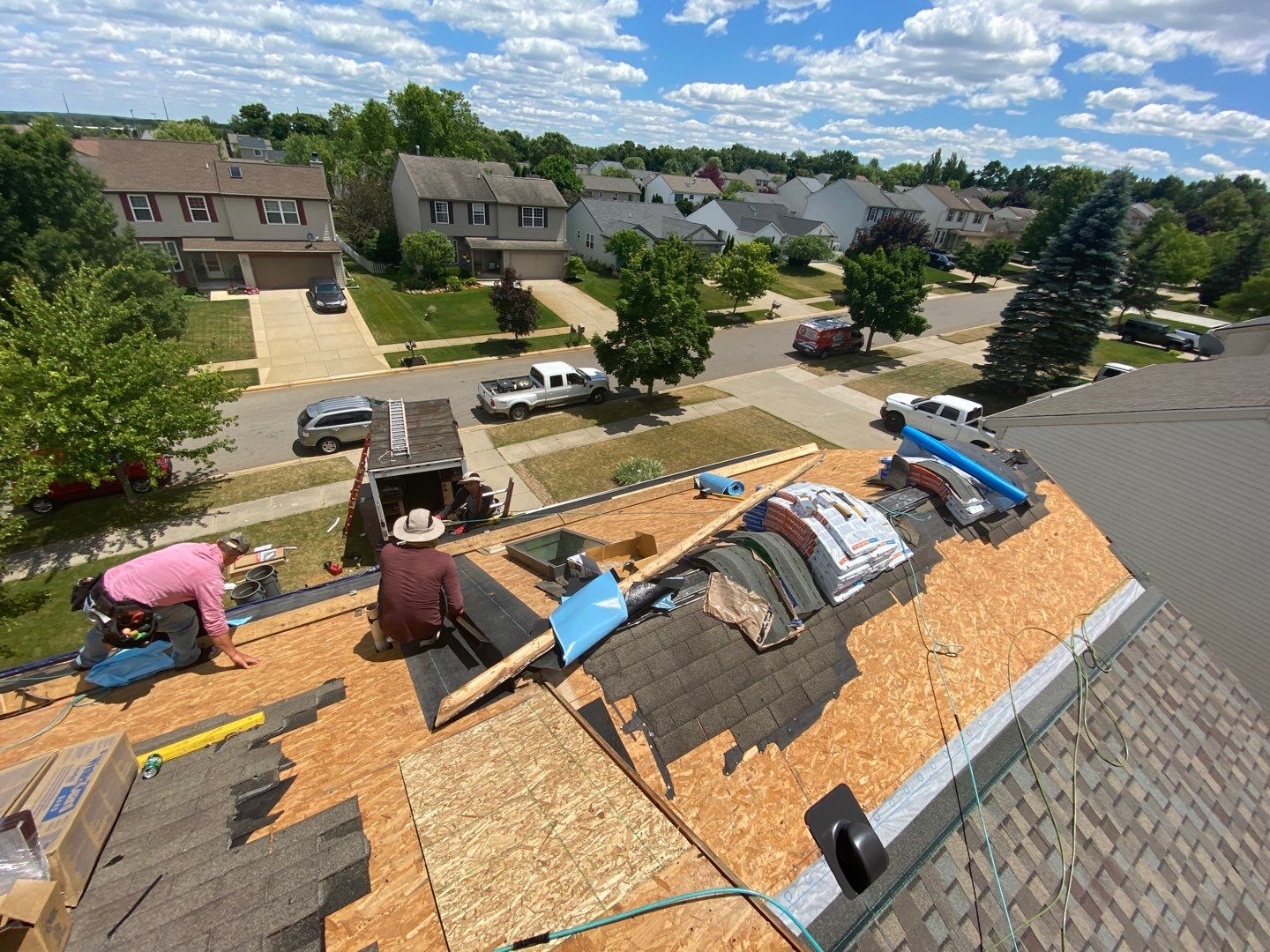 Roof Replacement using CertainTeed Landmark by 180 Contractors
