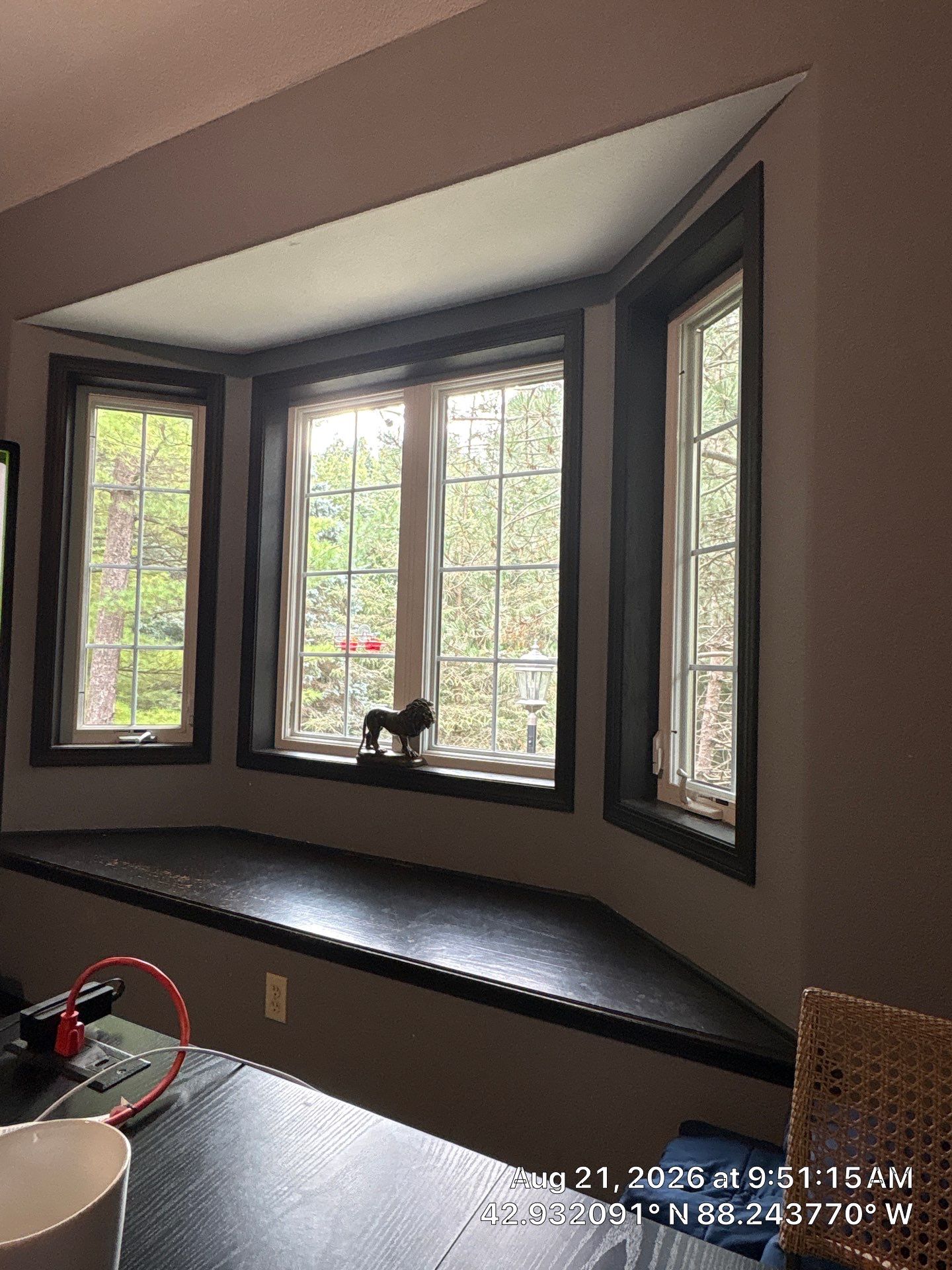 Interior Remodel With Custom Barn Door and Bay Window Seat by CompanyCam Sales Demo