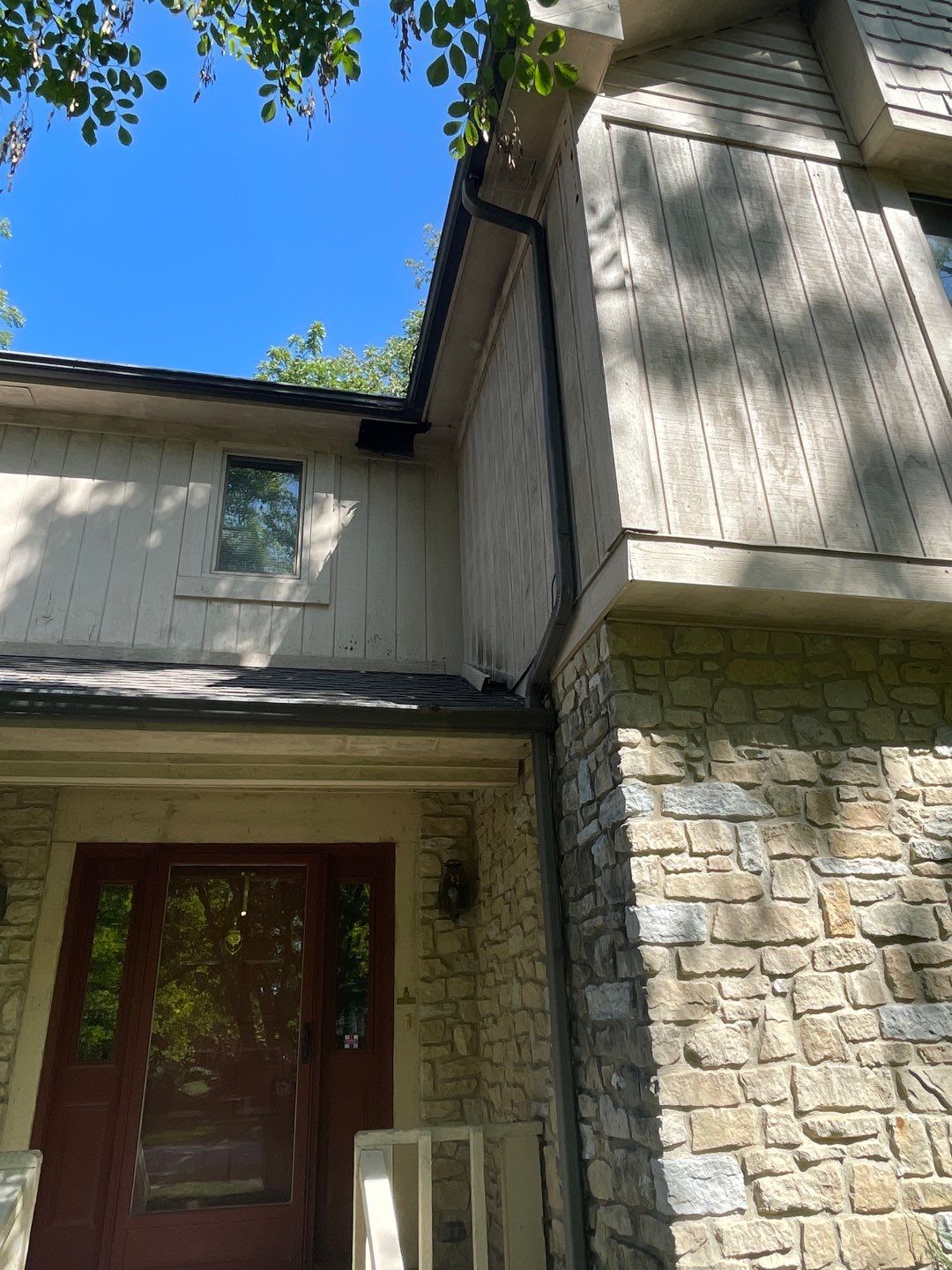 Seabreeze Roof Replacement, Exterior Siding and trim repairs and paint by 317 Roofing & Restorations