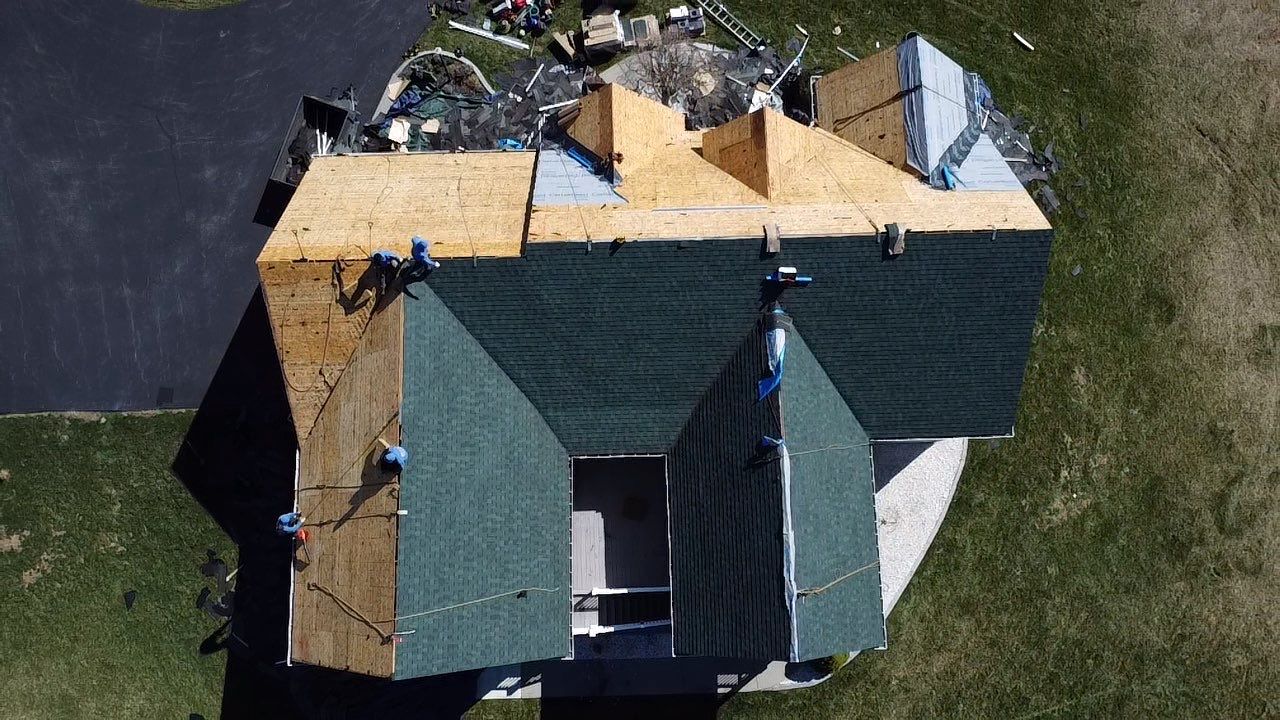 Residential Roofing Installation using Certainteed Landmark Pro Shingles by Fahey Roofing + Contracting