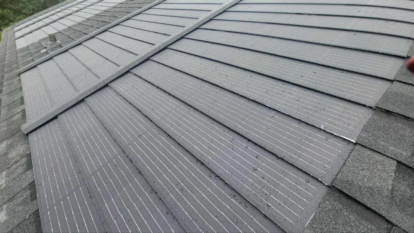 Roof and Solar Installation using GAF Timberline Solar HDZ by ExteriorPros