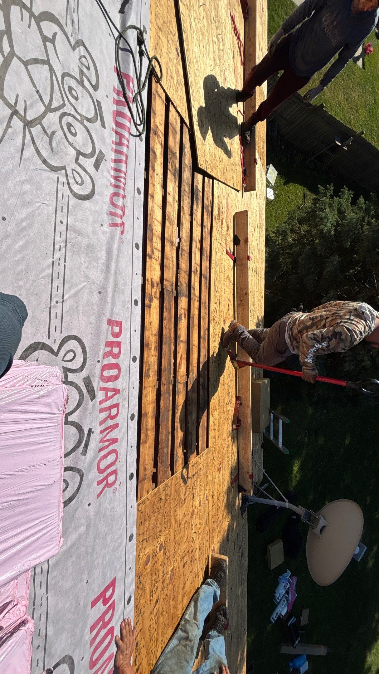 Roof Replacement using Owens Corning Onyx Black by 180 Contractors