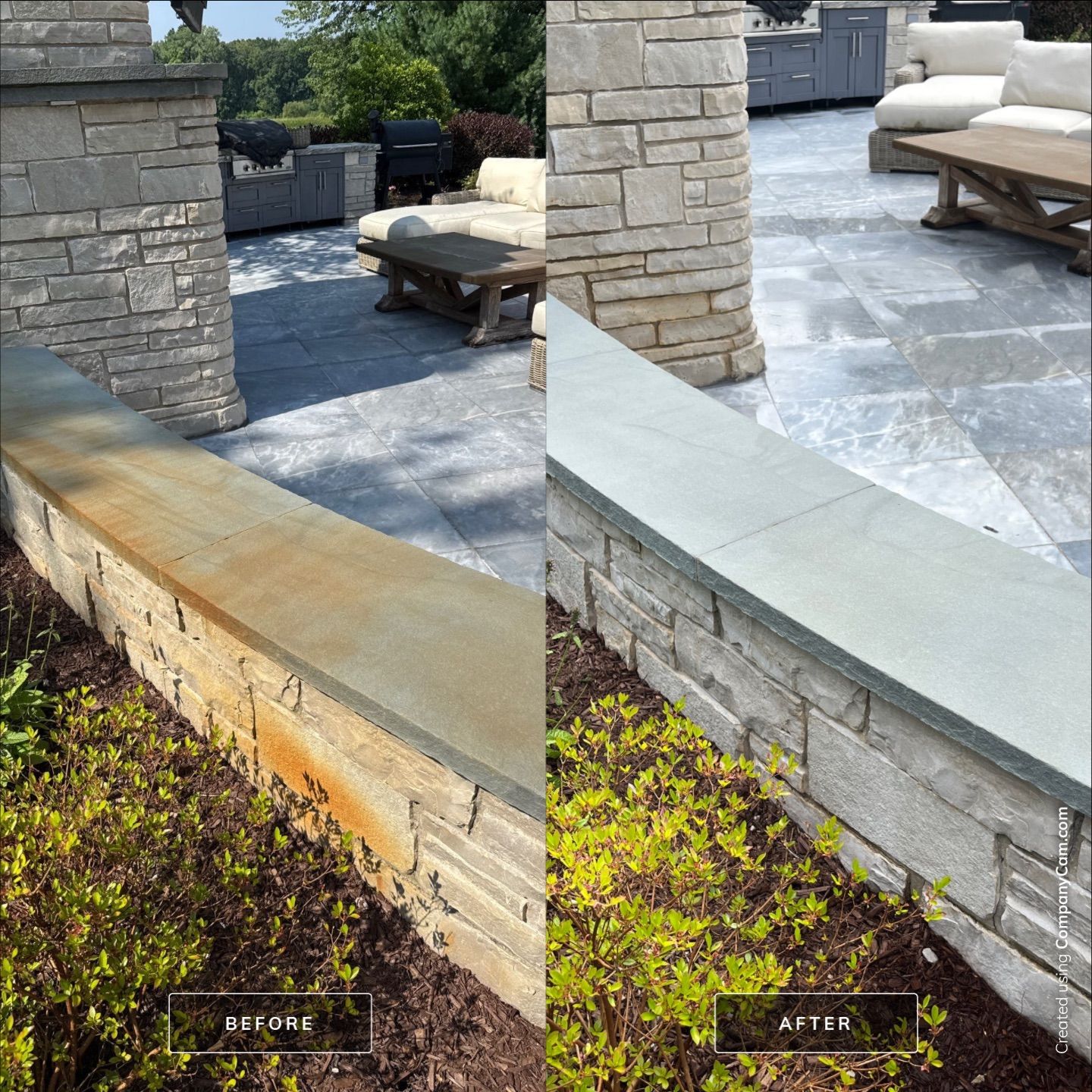 Project in Barrington by Simmons Power & Soft Washing