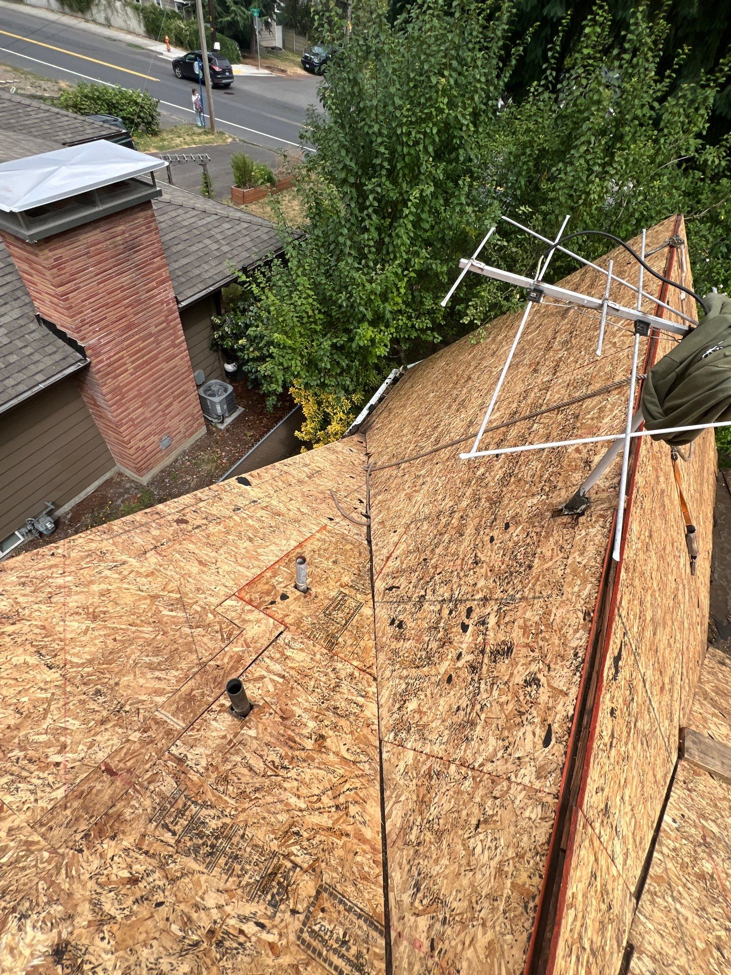Project in Portland by Tom Leach Roofing