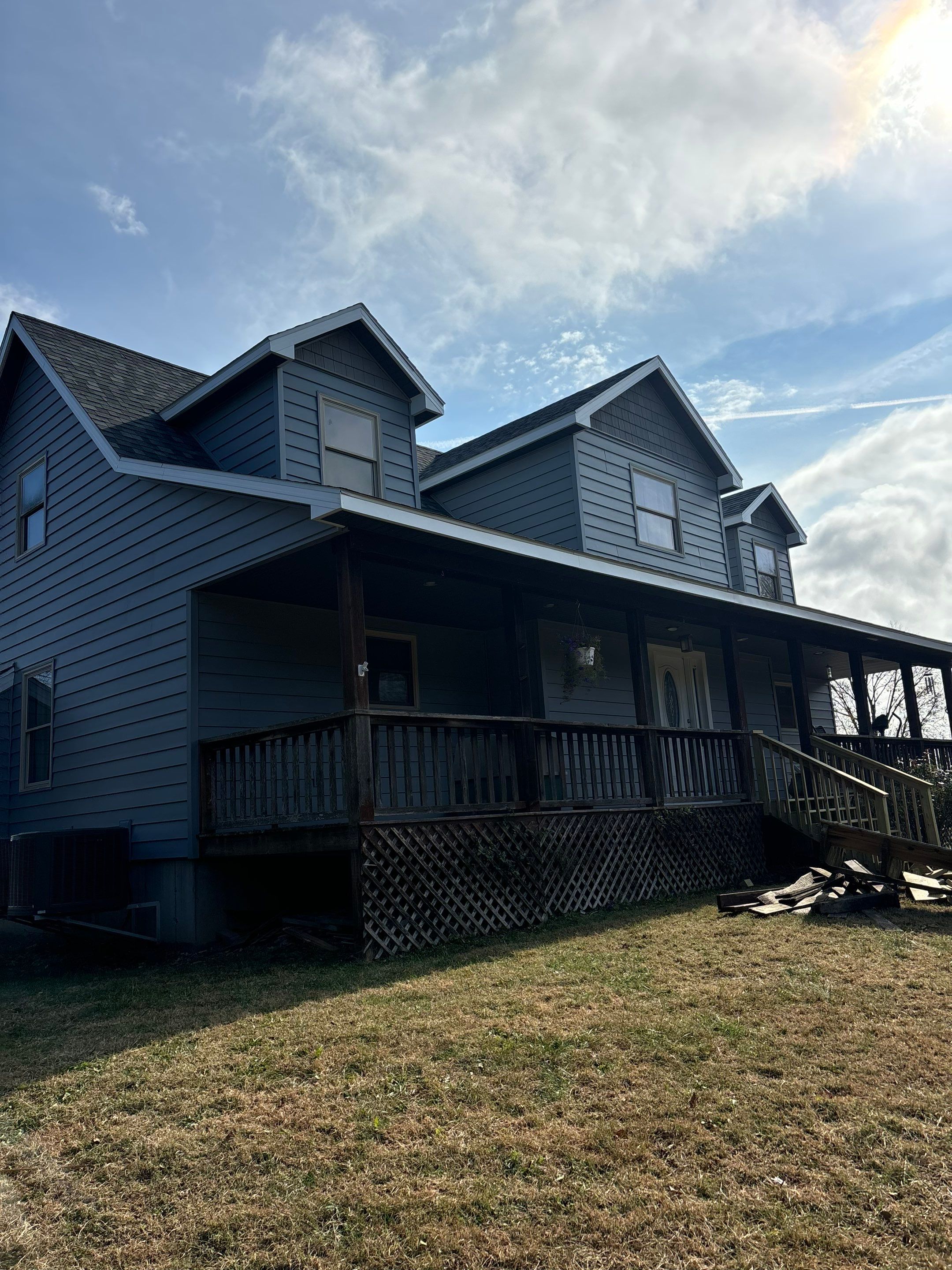 Comprehensive Roof and Siding Replacement Project in Lincoln, MO by EEC Windows, Siding & Roofing