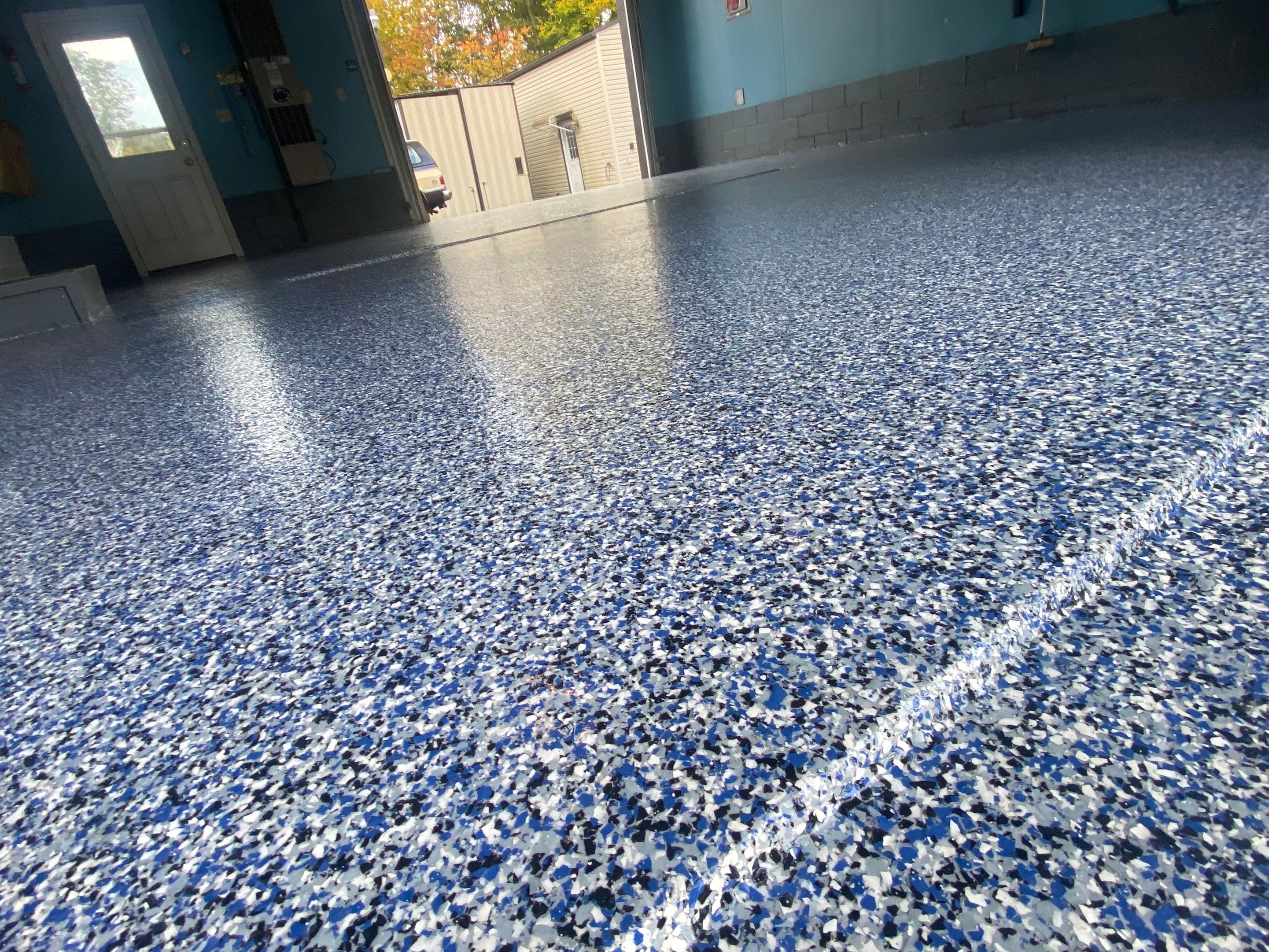 Garage Floor Project in Butler by Floors in a Day, Inc
