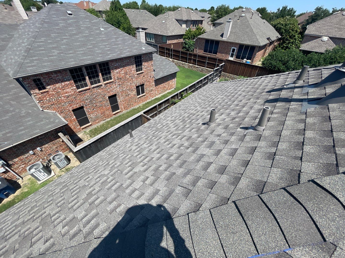 Major Hail Storm Full Roof and Gutter Replacement by First United Roofing & Construction