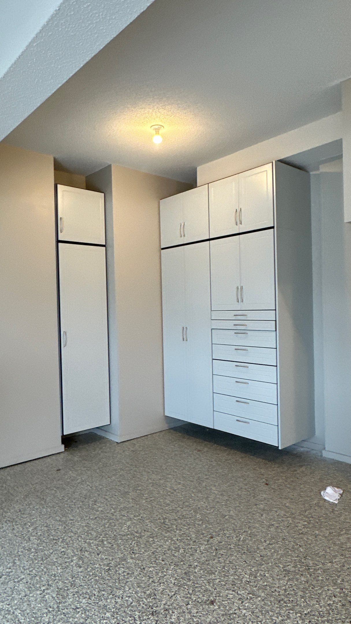 Erica G added cabinets that make all the difference  by Banner Garage