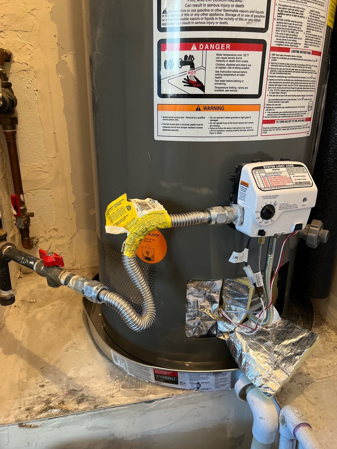 Water Heater Installation using Rheem by Plumbing Connect Systems LLC