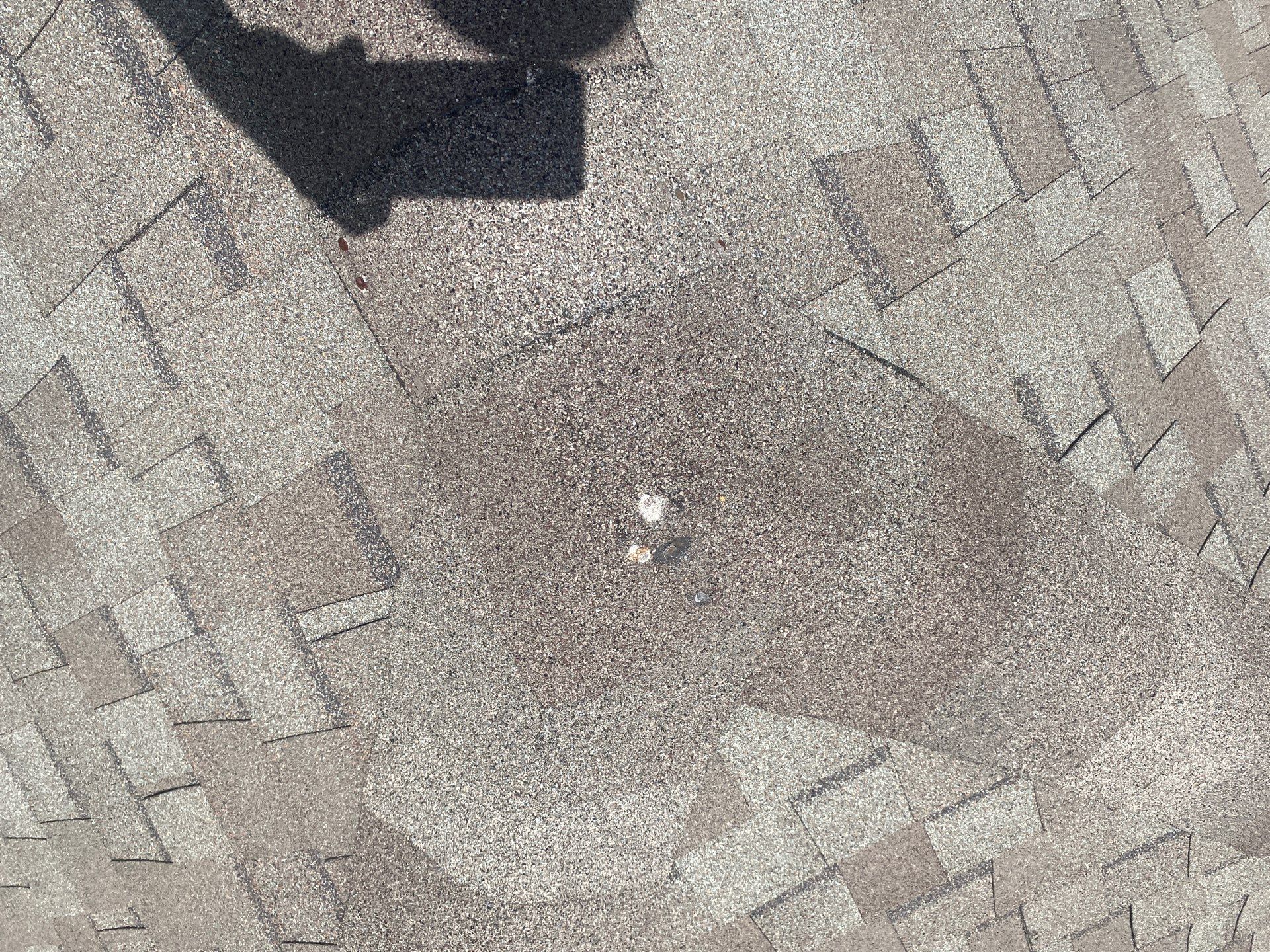 Hail Damage using Owen's Corning Duration (Lifetime) Shingles by Roof Repair Company