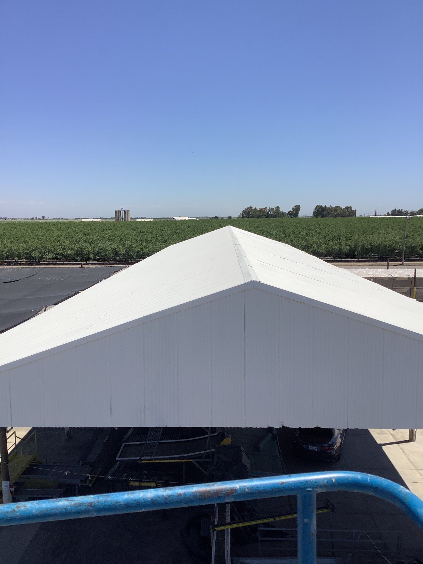 Exterior Painting on Metal Roof by Lancaster Painting