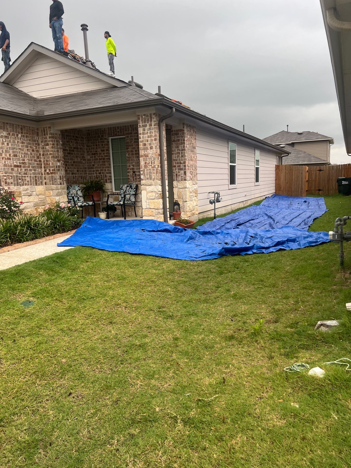 Project in San Marcos by Rhino Roofing and General Contracting, LLC