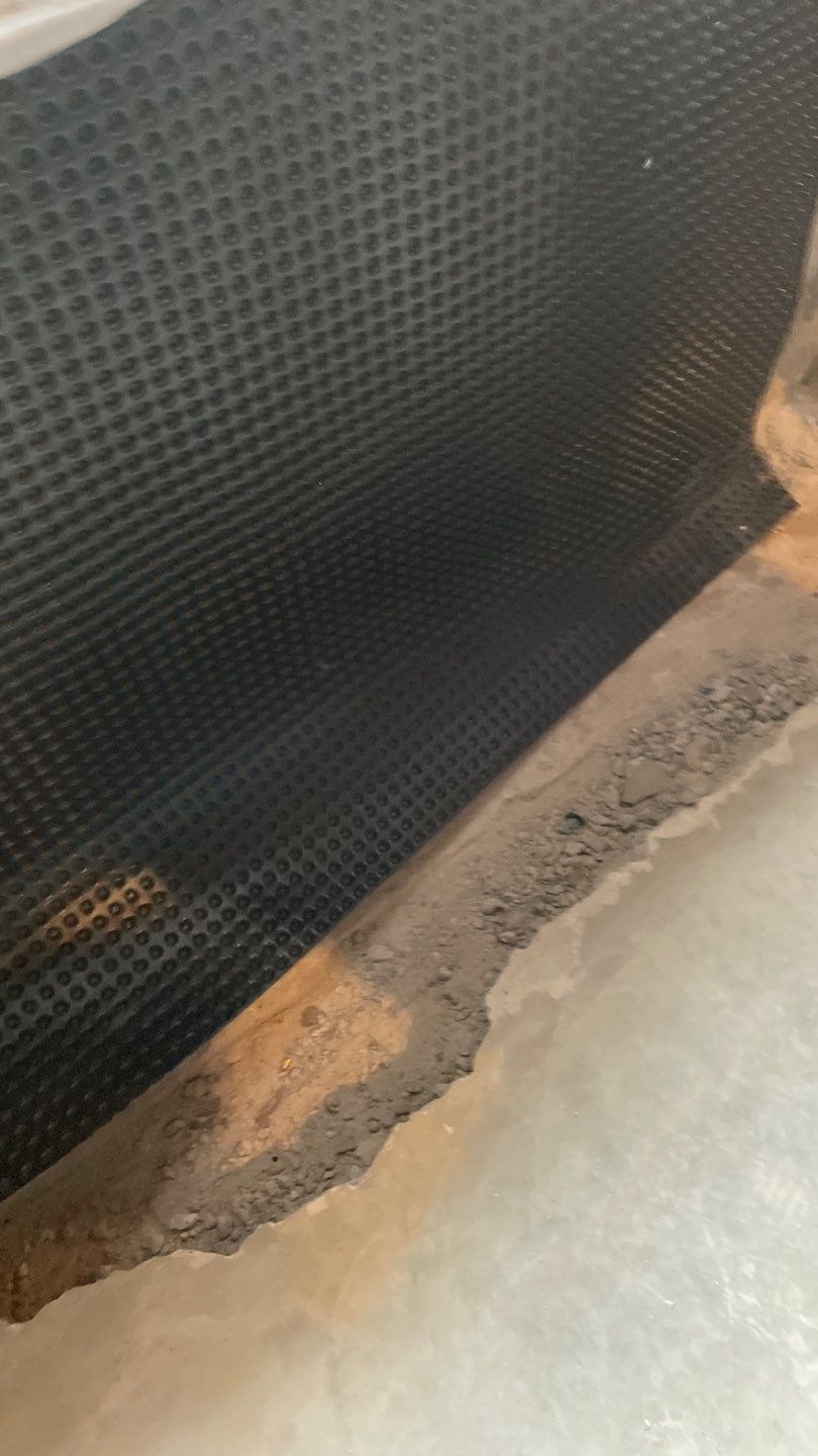 Basement Wall Drainage in Woodbury, MN by Waterproofing Northeast
