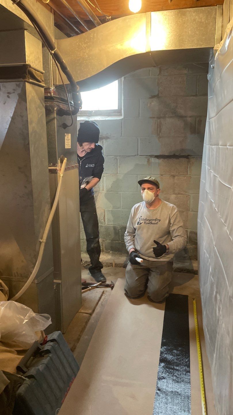 Basement Waterproofing in Crystal by Waterproofing Northeast