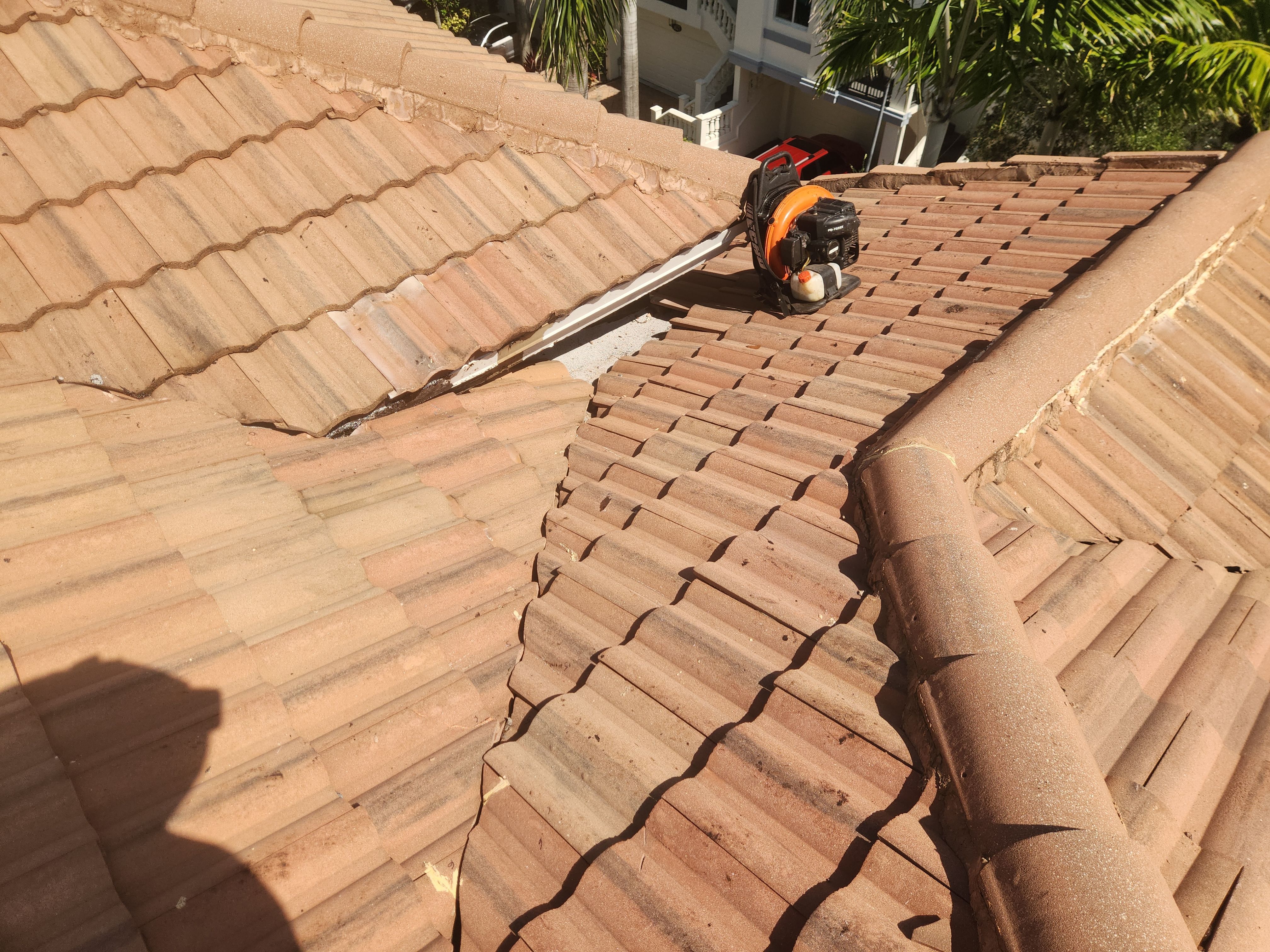 Tile Roof Leak Repair and Plywood Decking Replacement in Boynton Beach by Aastro Roofing
