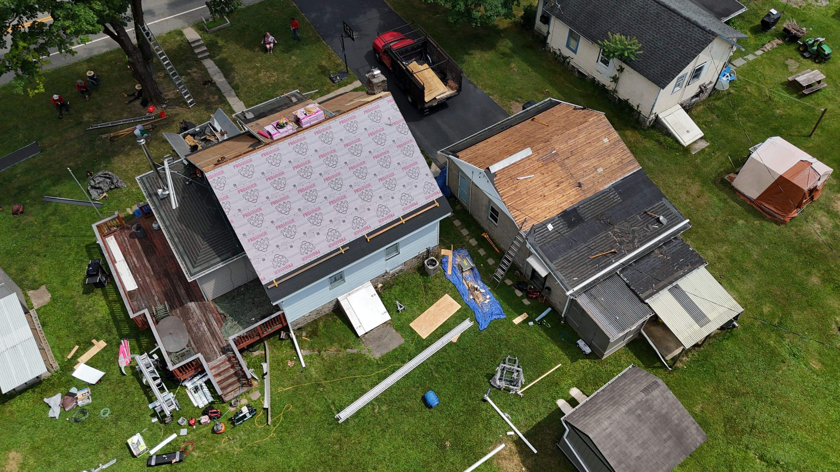 Roof Project in Glen Gardner, NJ by All State Home Improvement Inc.