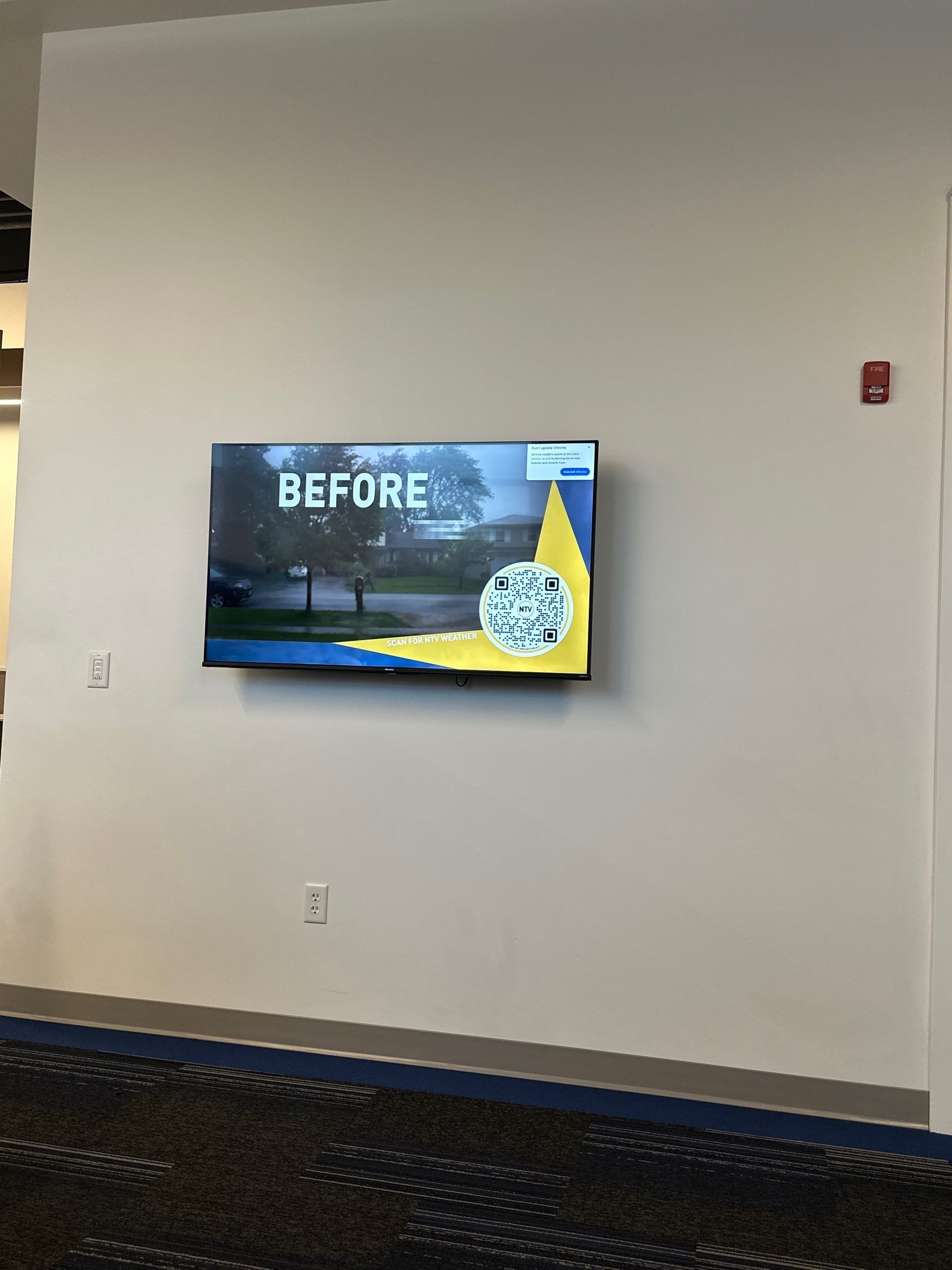 Modern Commercial Office Workspace Buildout and TV Installation in Lincoln by CompanyCam Sales Demo