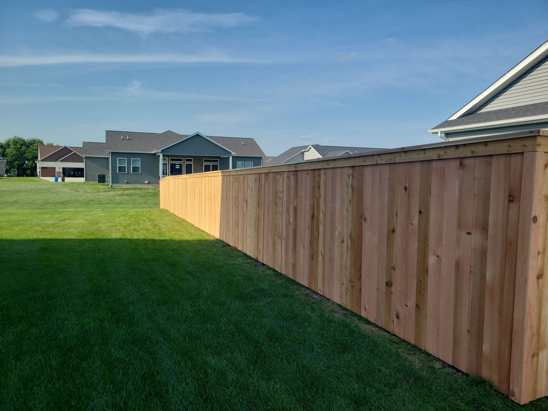 Project in Cedar Falls by Perfect Picket Fence and Stain
