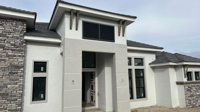 Colonial Shutter In Anthracite Grey