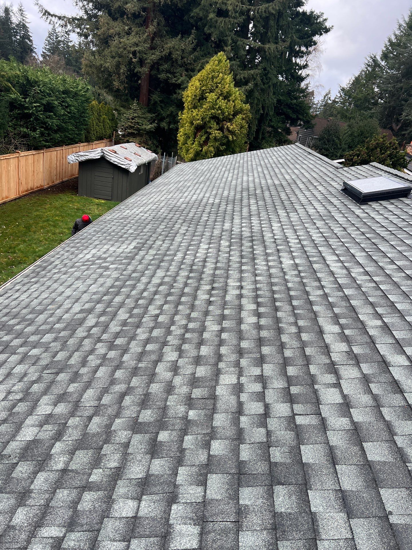 Residential Roofing Installation using GAF HDZ Shingles by Roofing Formula LLC