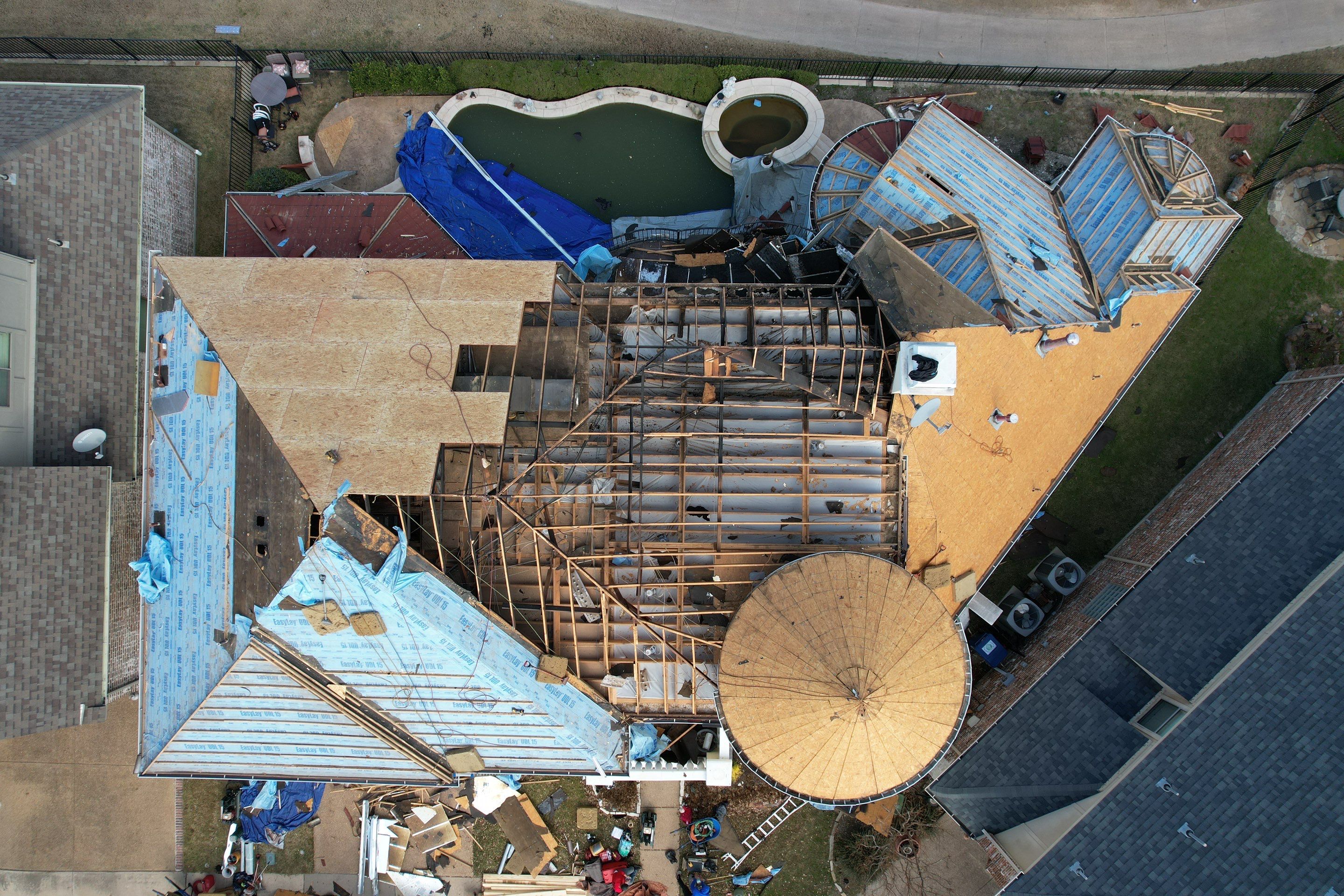 Project in Garland  by Zeus Exteriors