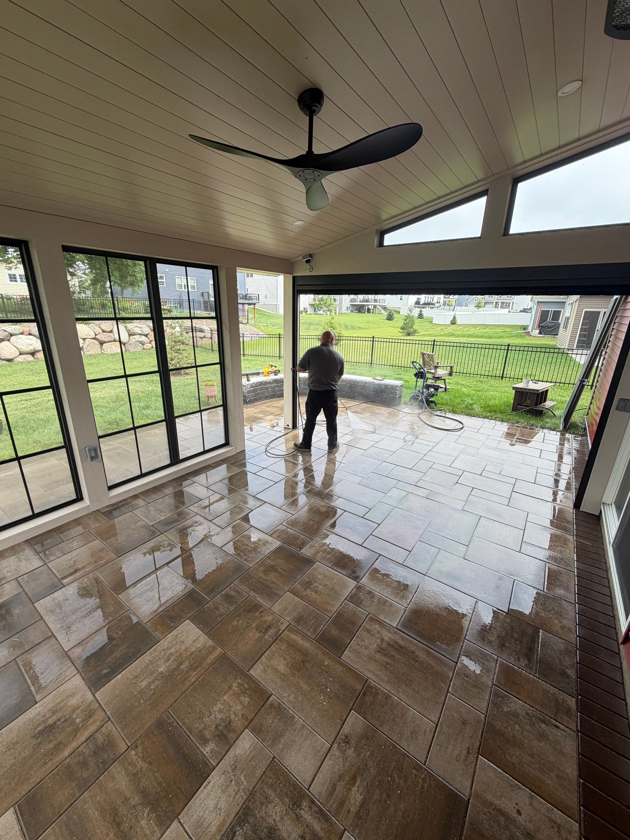 Outdoor Living Space in Chaska by Sota landscaping