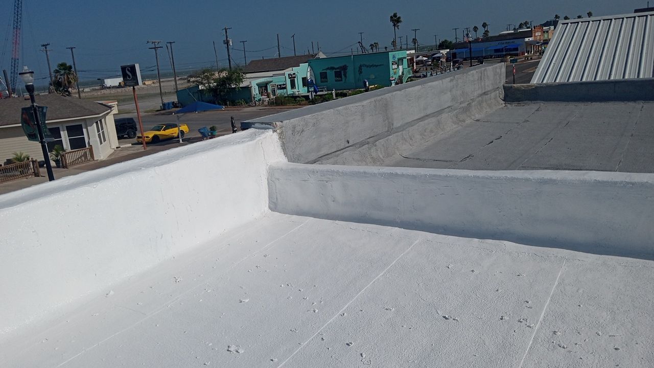 Market Street Coating by Bayfront Roofing and Construction