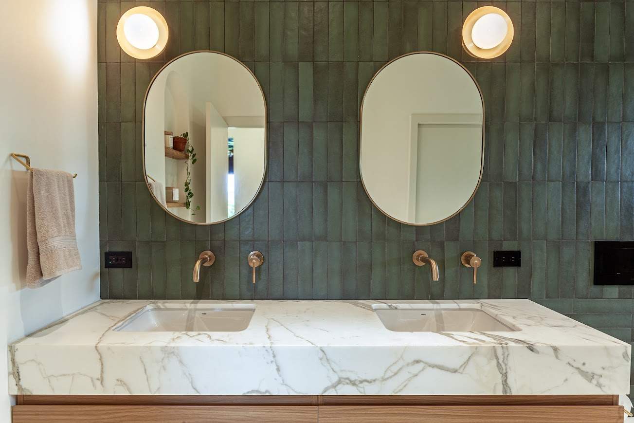 Beautiful primary suite remodel by Venne Plumbing