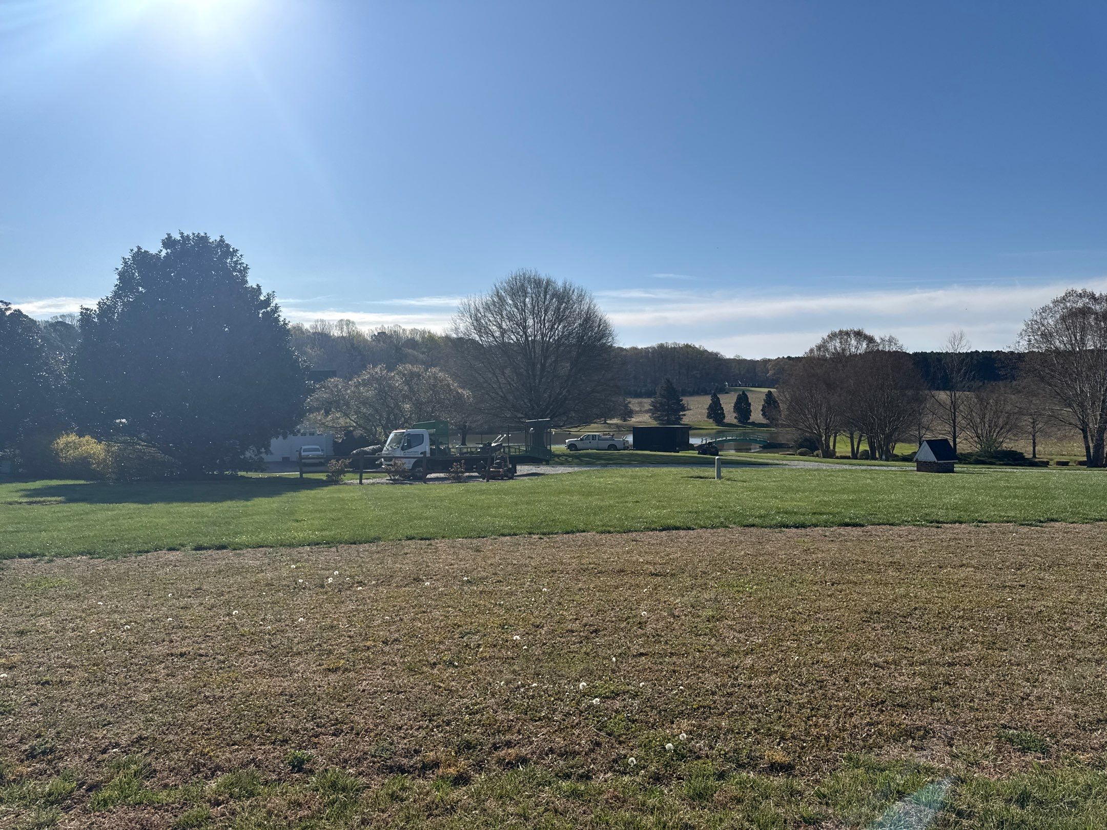 Lawn restoration in Bahama by Martinez Brother’s Nc Landscaping Inc