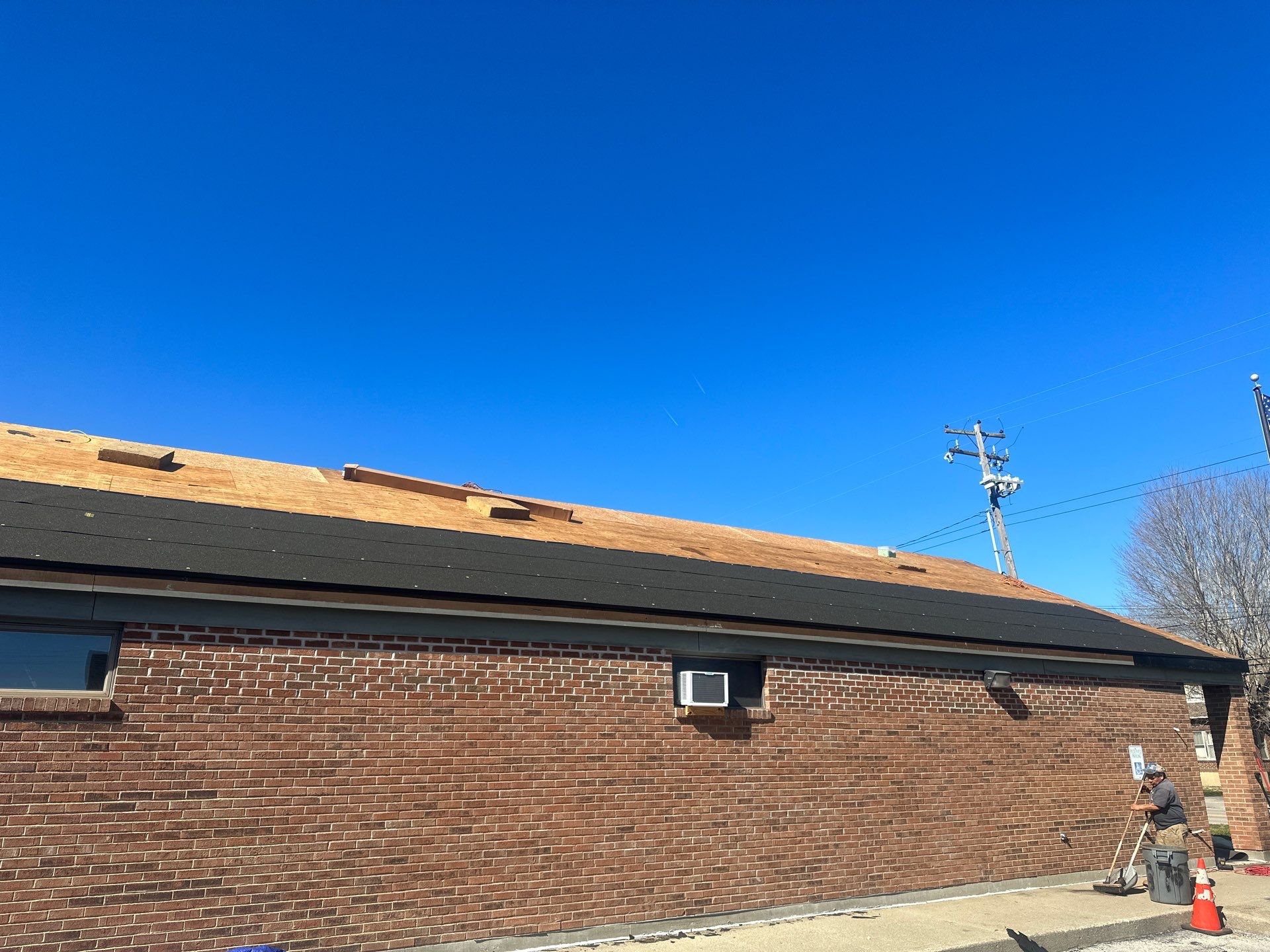Residential Roofing Installation using GAF Timberline HDZ Charcoal by Nitro Roofing and Construction