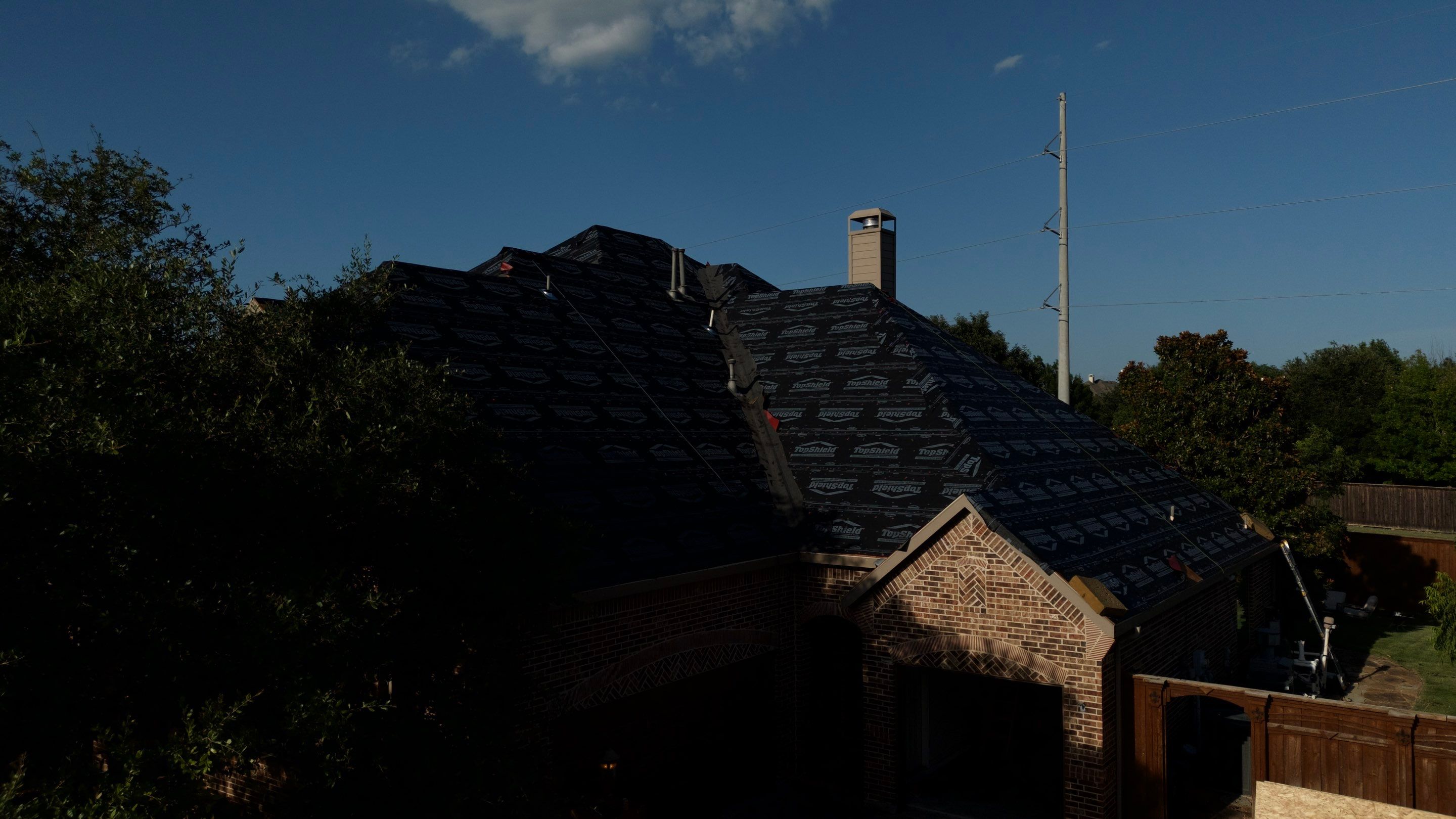 Residential Roof Repair using IKO Dynasty Class 3 Impact Resistant Shingles by Becker Roofing and Exteriors