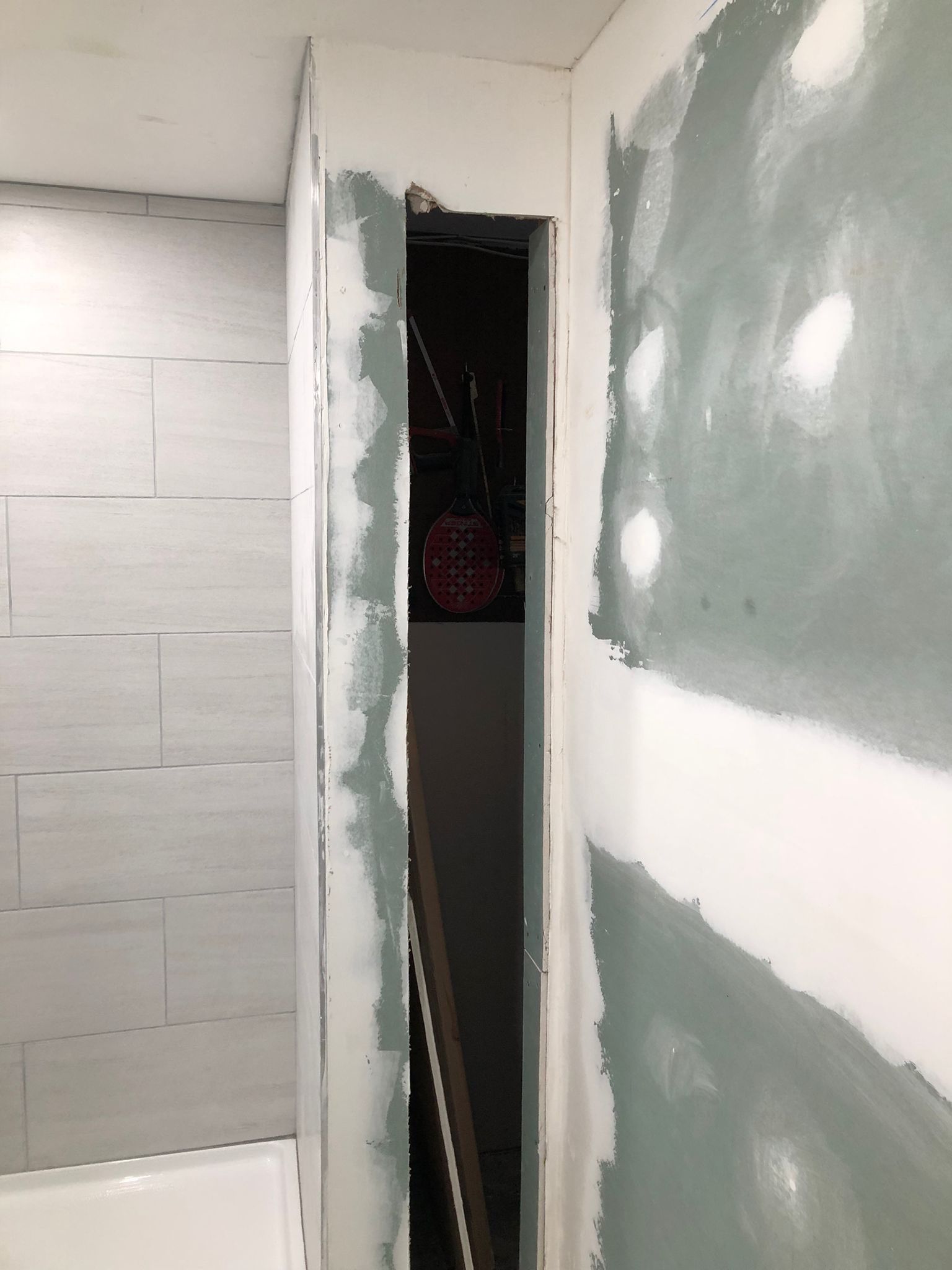 Basement Remodel using Tile by Home Concepts Construction