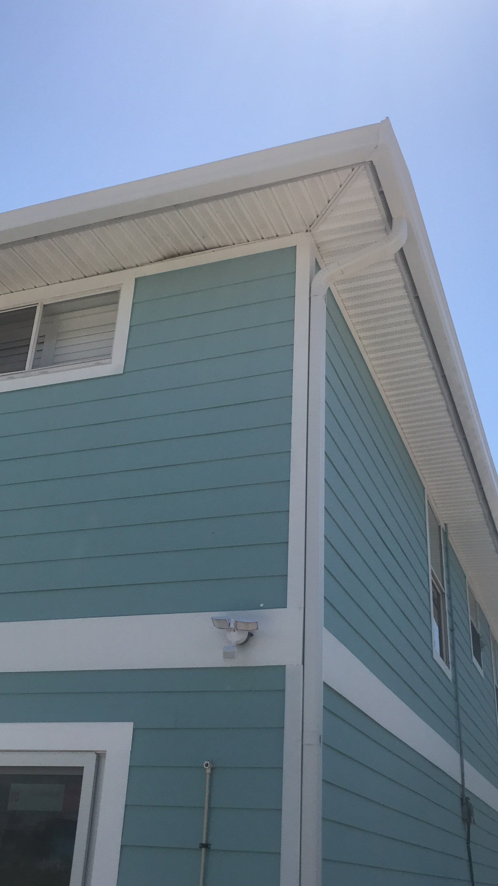 Downspout Installation for Two-Story Homes in Fort Myers FL by Gutter Professors