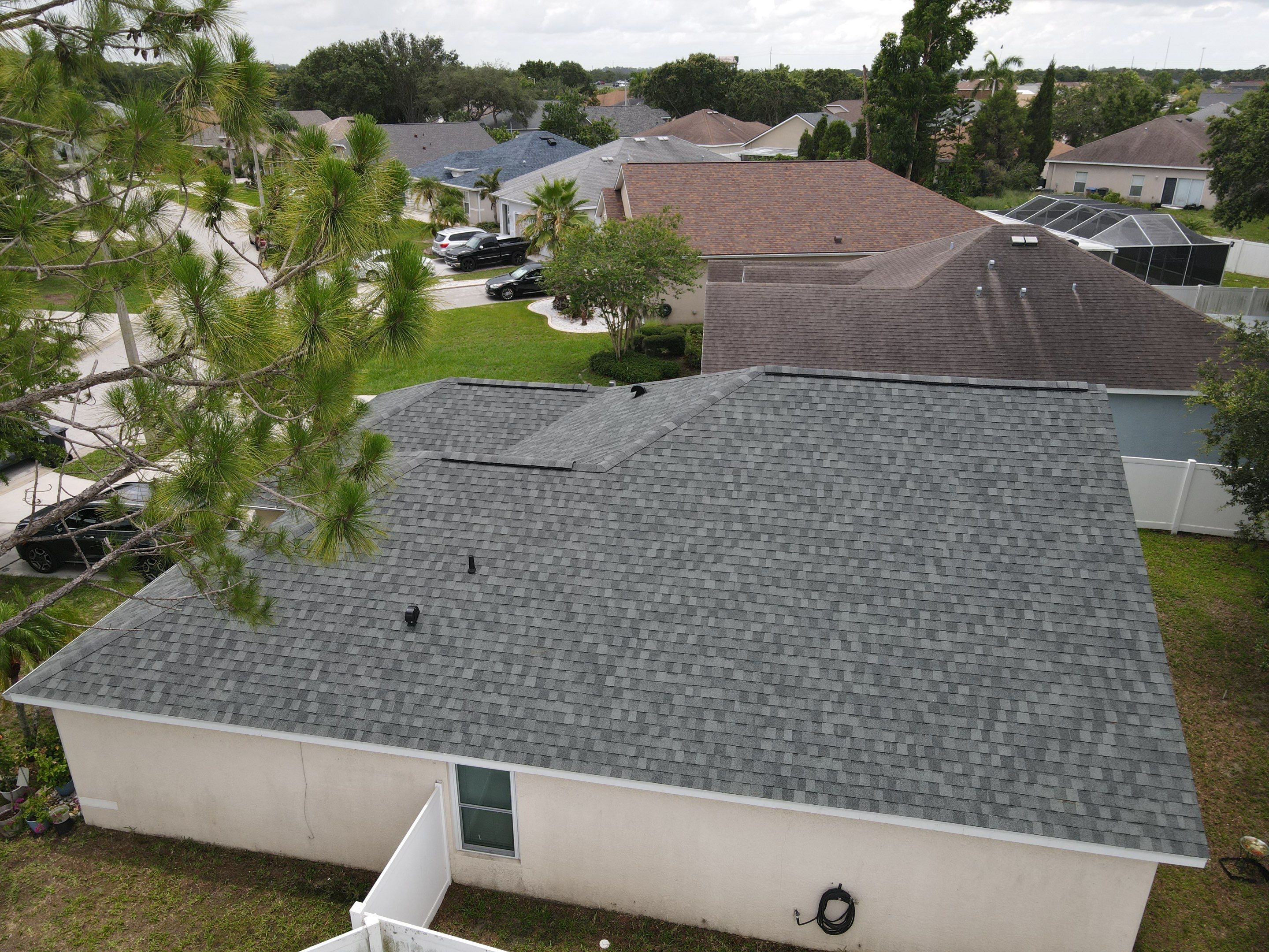 Roof Replacement in Gibsonton, FL. by Steadfast Roofing 