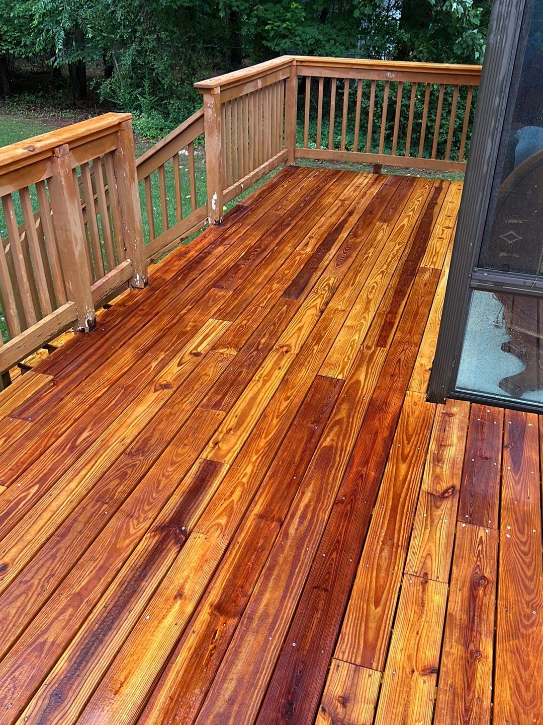 Weathered Deck using AcryFin by DuraSeal