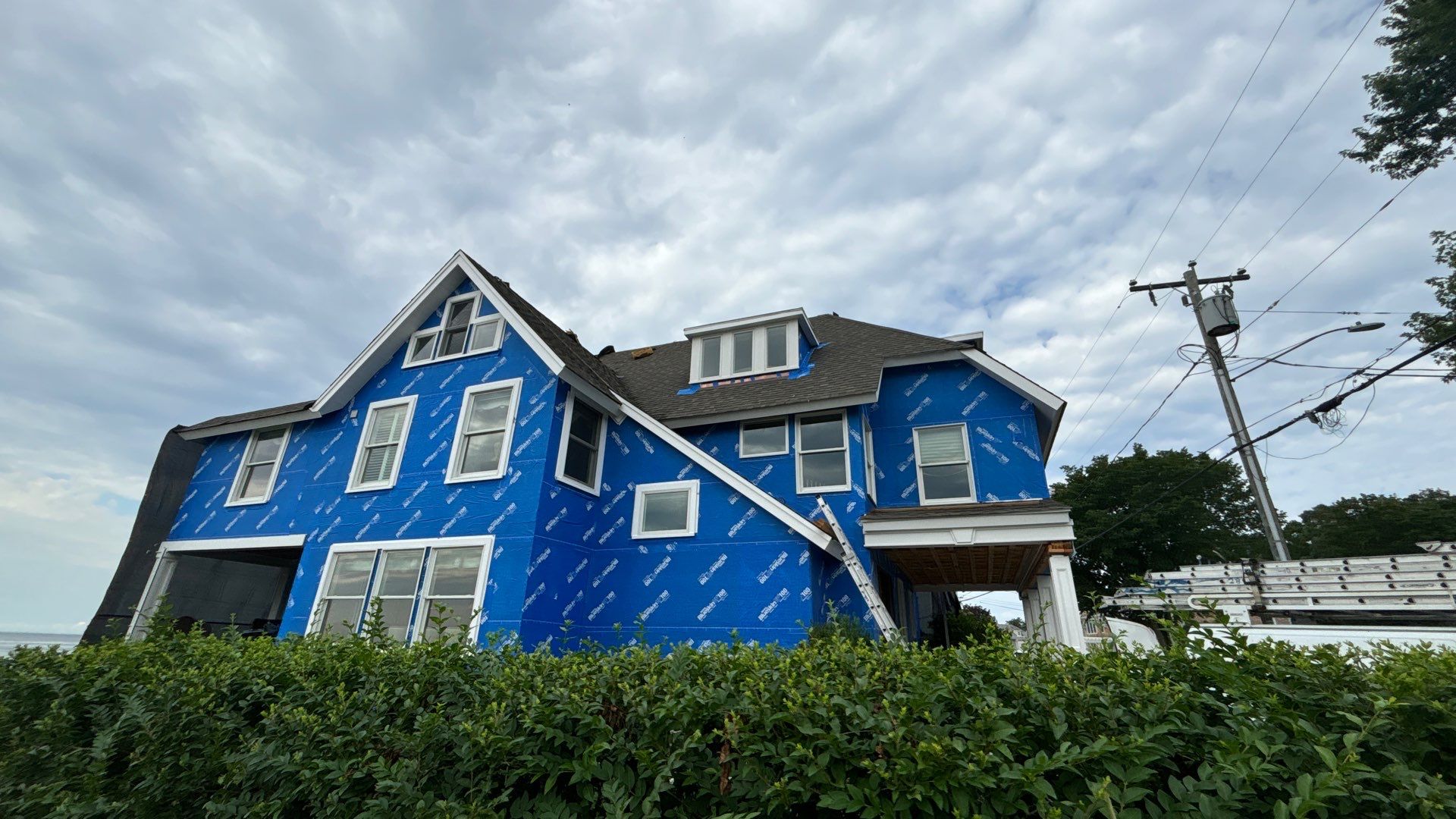 Standing Seam Aluminum Roof Installation by Lecla Home Improvements and Roofing INC