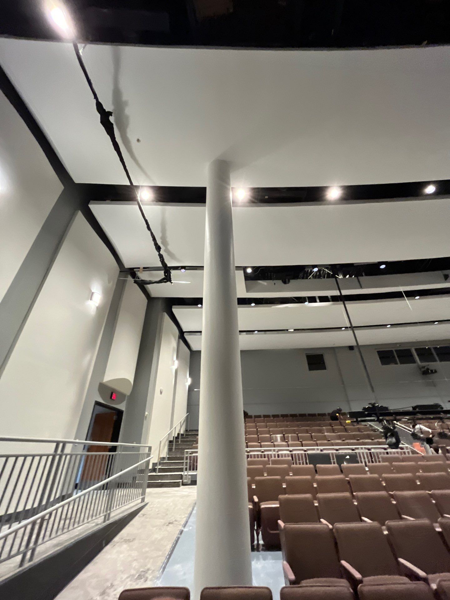 Interior for Milton Highschool Performing Arts Theater by Five Star Painting
