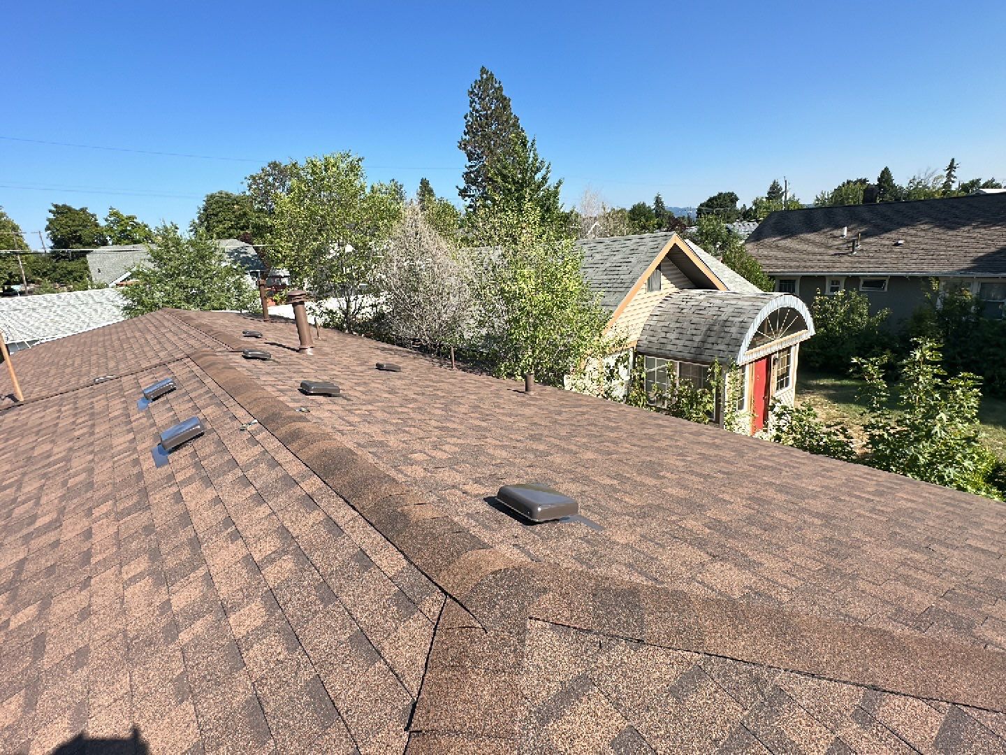 Brownwood Shingles by Reimagine Roofing