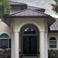 24ga 1.5" Snap-Lock Mansard Brown by Total Roofing System The Metal Roof Experts