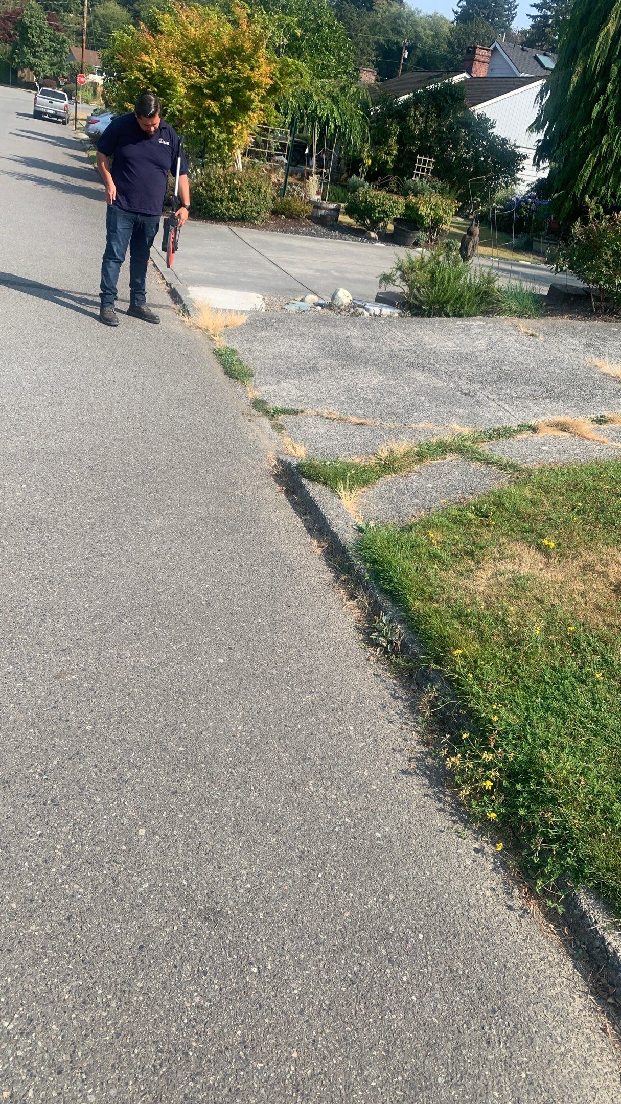 Custom Concrete walkway/Driveway Everett WA by Jireh Asphalt & Concrete Inc 